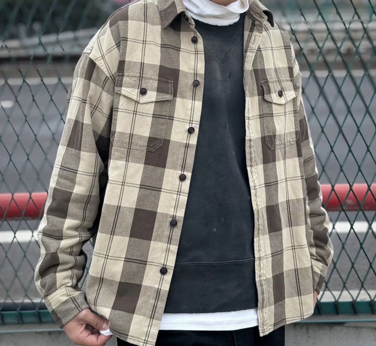 Visvim Visvim ICT Lumber L/S（N.D.） Dk.mud Size US M / EU 48-50 / 2 - 5 Thumbnail