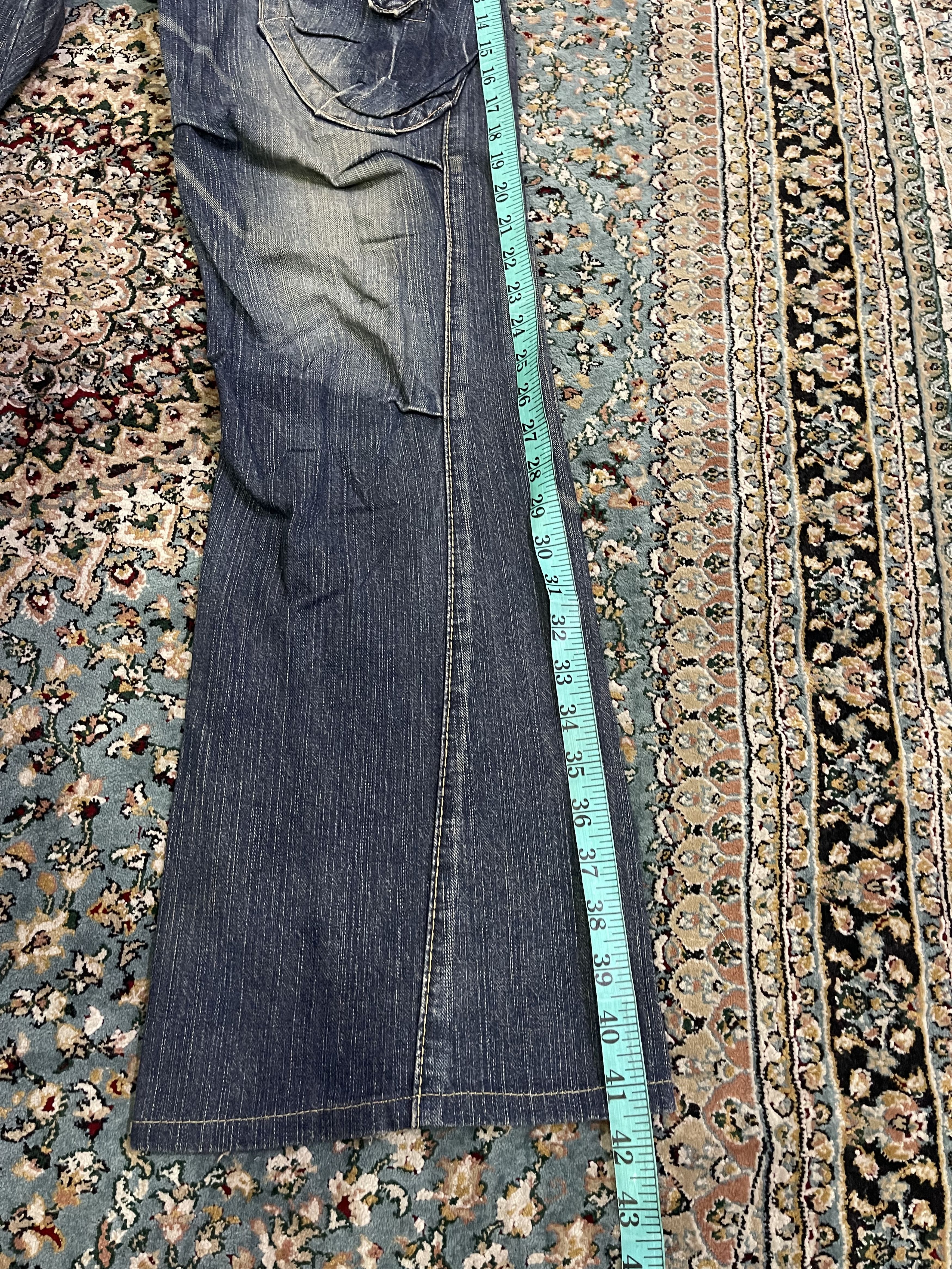 Edwin Edwin EXV-416 Blue Flared Cargo Tactical Style Size US 32 / EU 48 - 8 Thumbnail