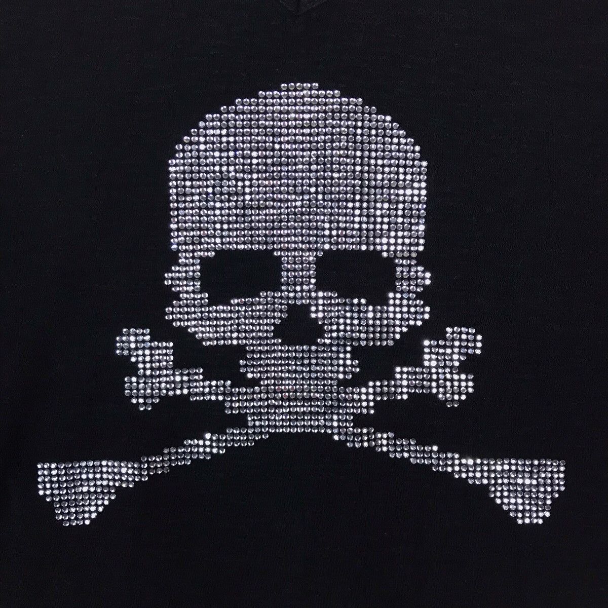 Japanese Brand Japanese Clothing Gothic Punk Skull Vneck Shirt Size US M / EU 48-50 / 2 - 3 Thumbnail