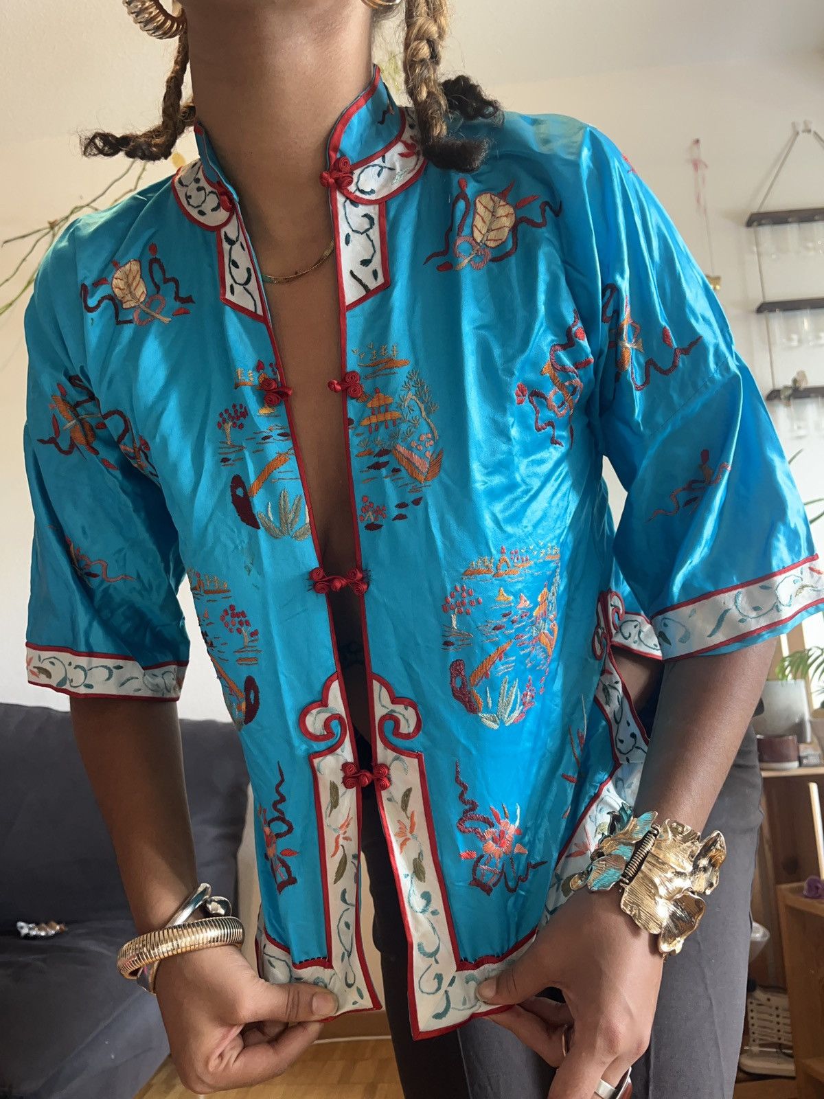 Other Satin Top Vintage&Handmade Size S / US 4 / IT 40 - 4 Thumbnail
