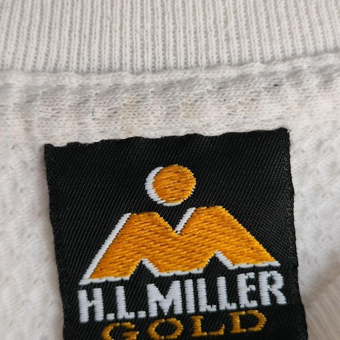 H.L. Miller Gold, Shirts, Vintage Hl H L Miller Gold Wolf Nature Shirt  Adult Large Blue Made Usa Mens