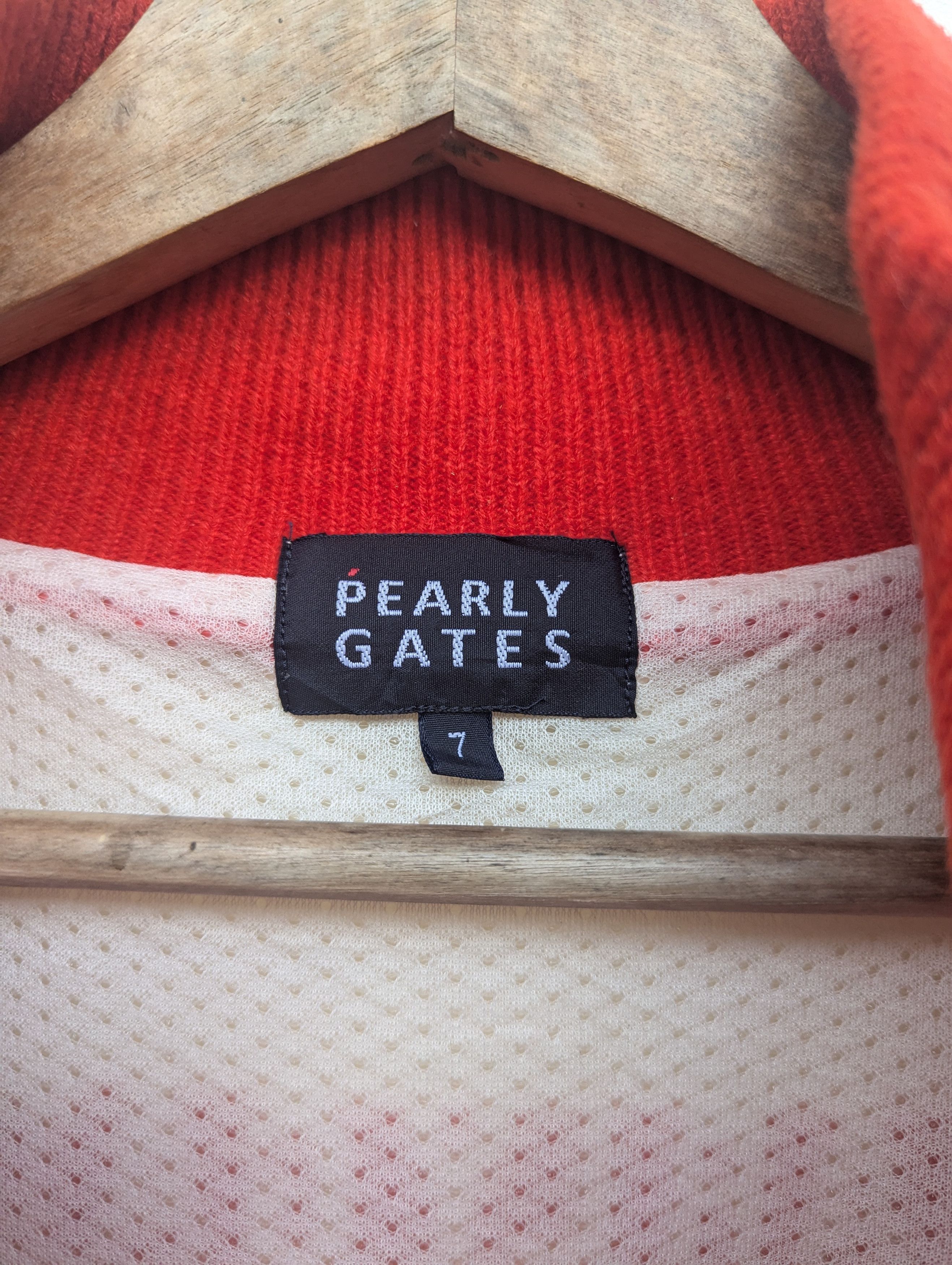 Japanese Brand PEARLY GOLF COLOUR BLOCK SWEATER Size US S / EU 44-46 / 1 - 9 Thumbnail