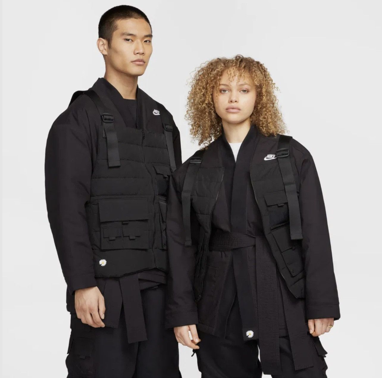 Nike × peaceminusone Nike x Peaceminusone 2-in-1 Kimono Jacket & Vest L NWT Size US L / EU 52-54 / 3 - 5 Thumbnail