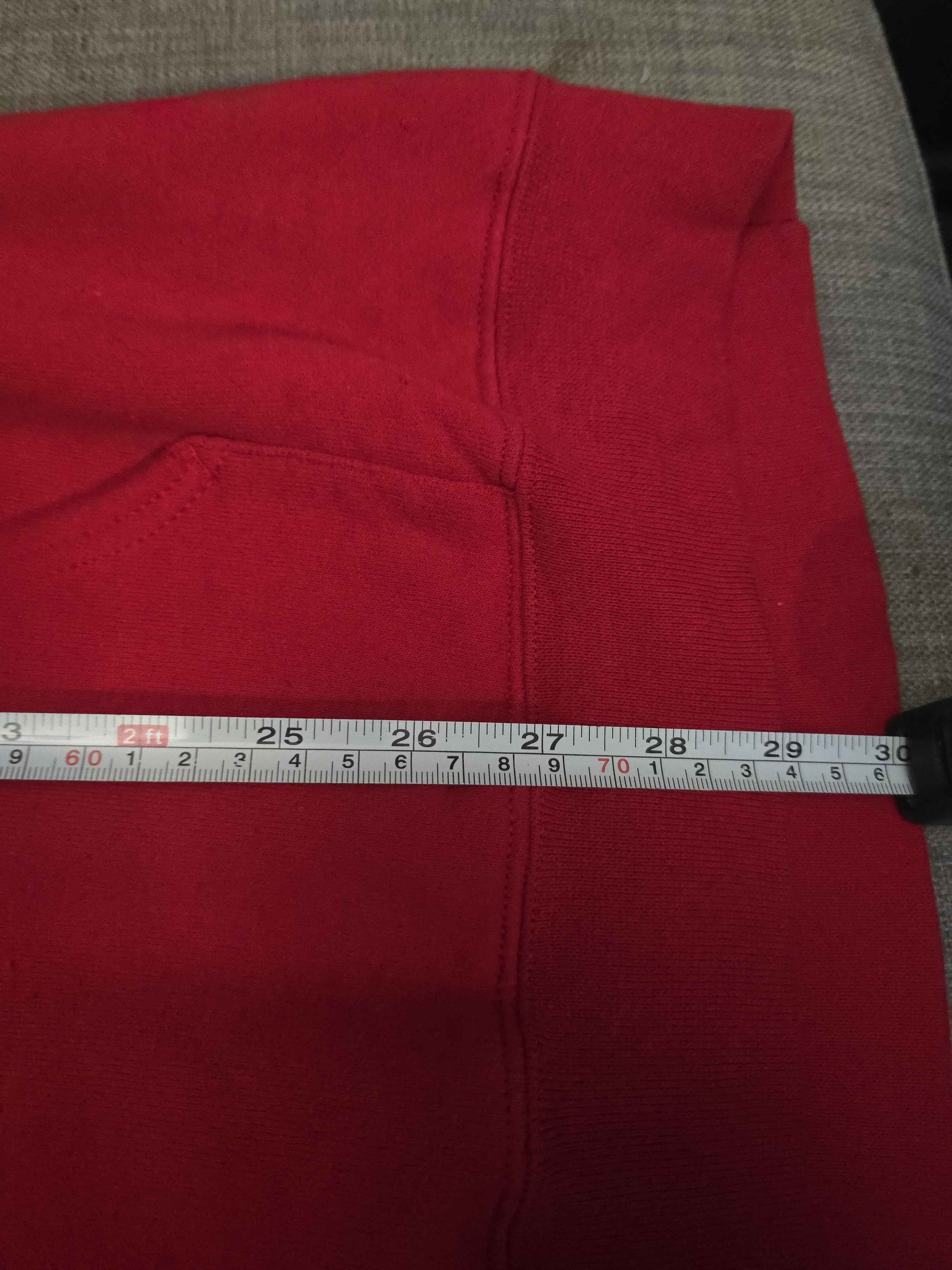 Vintage Hella Sober red hoodie sweater addict Sobriety sober Vintage Size US XL / EU 56 / 4 - 6 Thumbnail