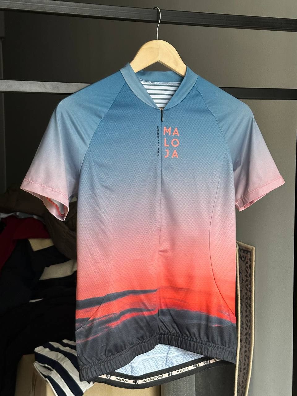 Maloja Maloja Ronda 1/2 Zip Luxury Cycling Bike Jersey Size L / US 10 / IT 46 - 1 Thumbnail