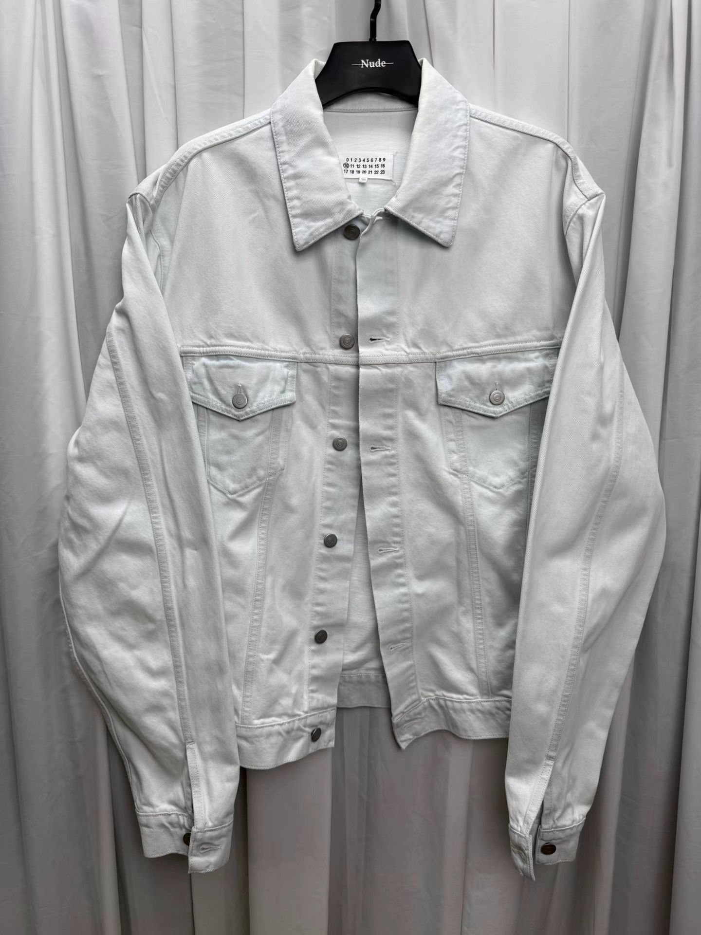 Maison Margiela MAISON MARGIELA 20SS Paint-Splattered Denim Jacket K20 Size US L / EU 52-54 / 3 - 1 Thumbnail