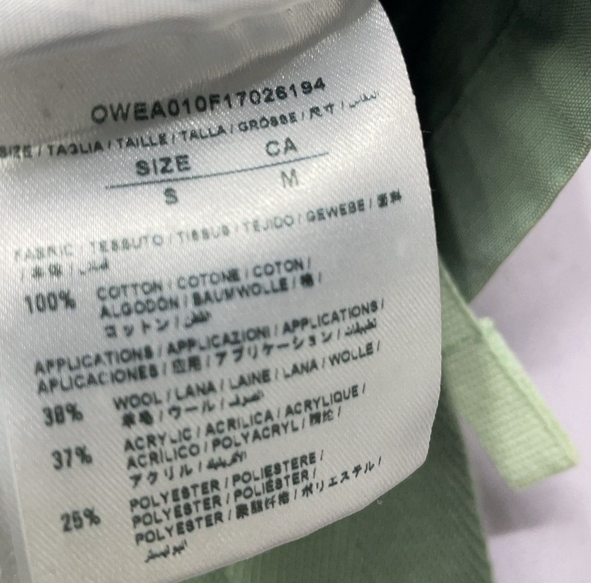 Off-White Off-White Floral Embroidered Filed Jacket Size US S / EU 44-46 / 1 - 5 Thumbnail