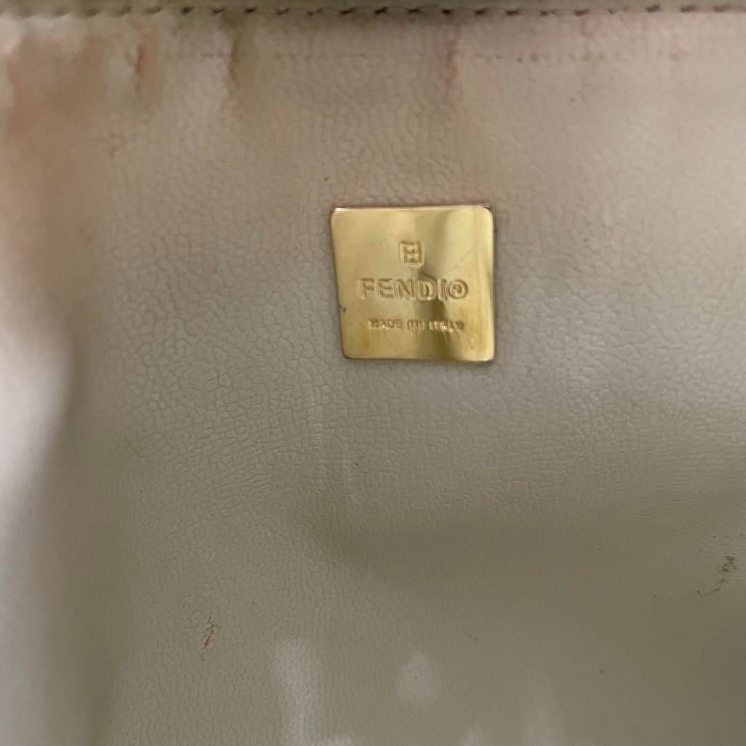 Fendi Fendi - Pouch Brown Small Handbag Monogram Leather Size ONE SIZE - 7 Thumbnail