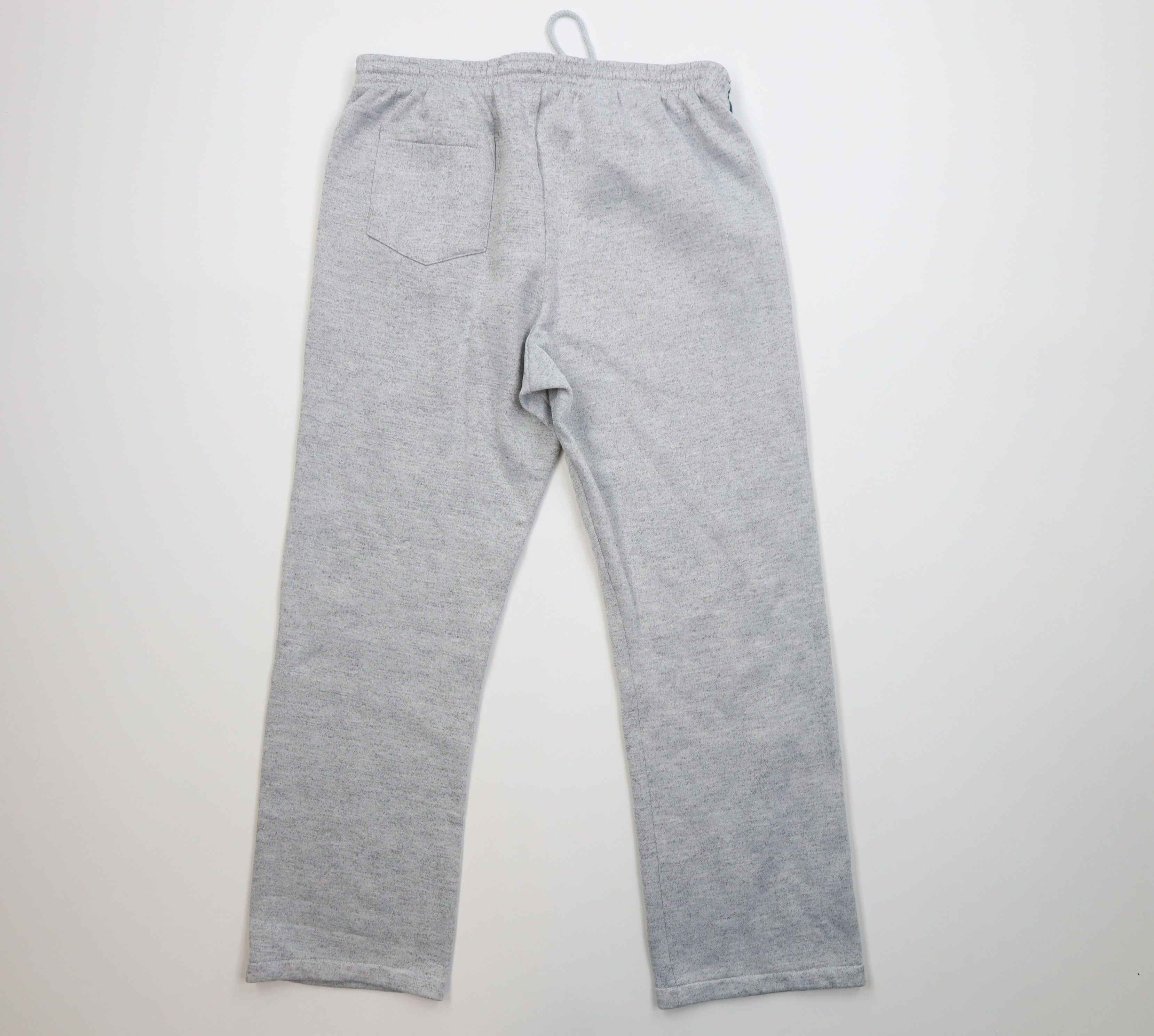 Vintage Vintage 90s Streetwear Wide Leg Sweatpants Pants Gray Size US 36 / EU 52 - 9 Thumbnail