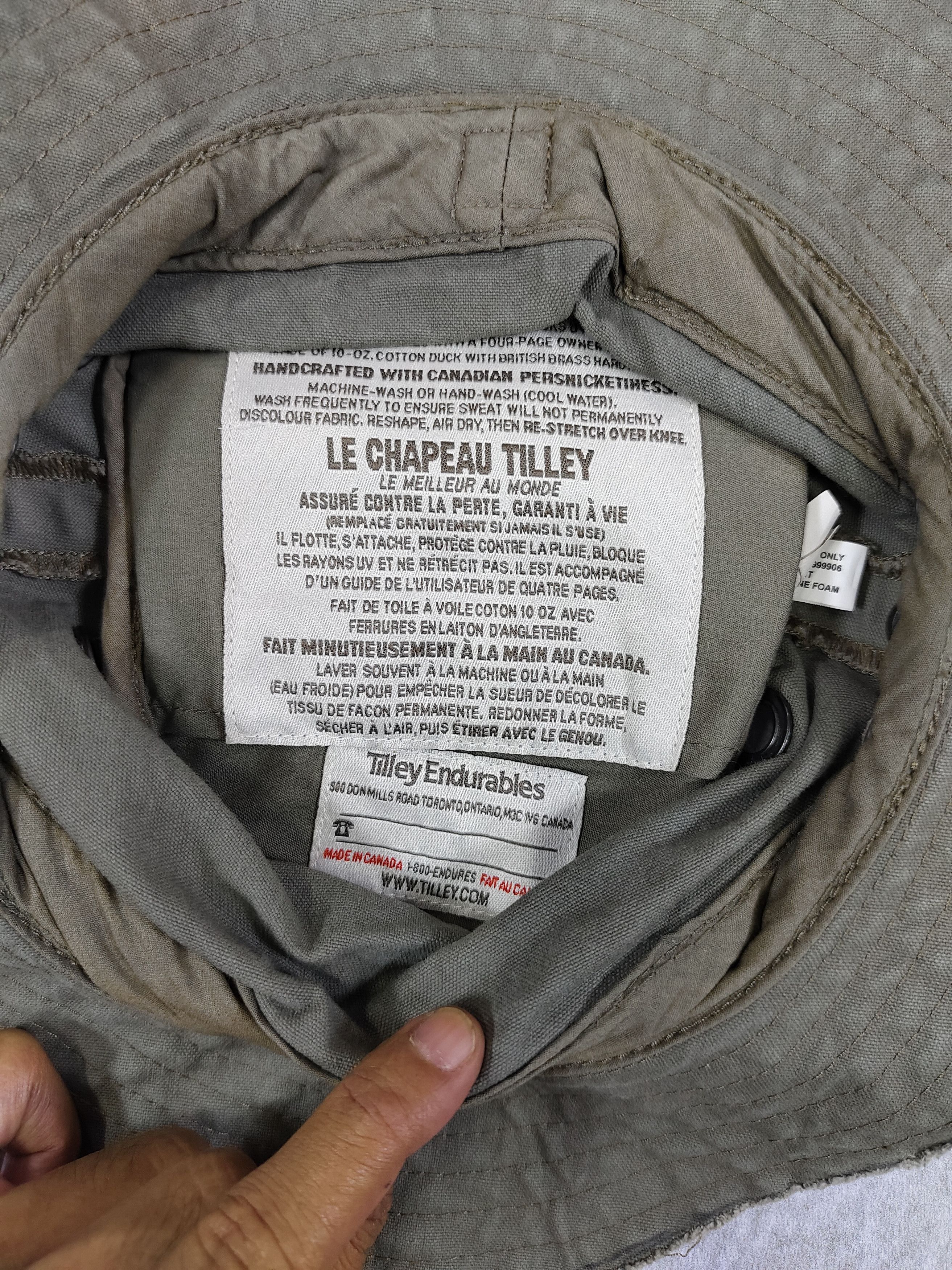 Tilley Tilley- Endurables T3 Heritage Gear Gorpcore Utility Hat Size ONE SIZE - 6 Thumbnail