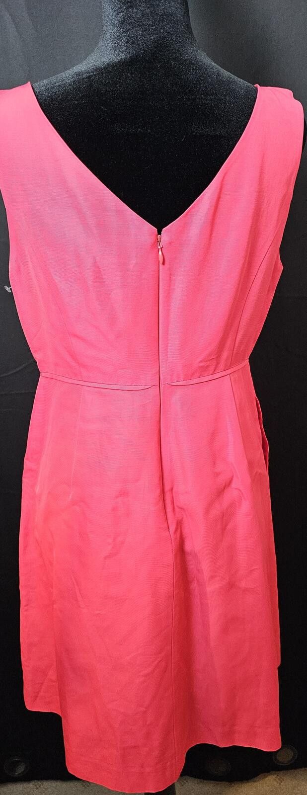 J.Crew NWT J Crew Dress Pink Womens Size 10P Cocktail with V-Neck Size L / US 10 / IT 46 - 6 Thumbnail