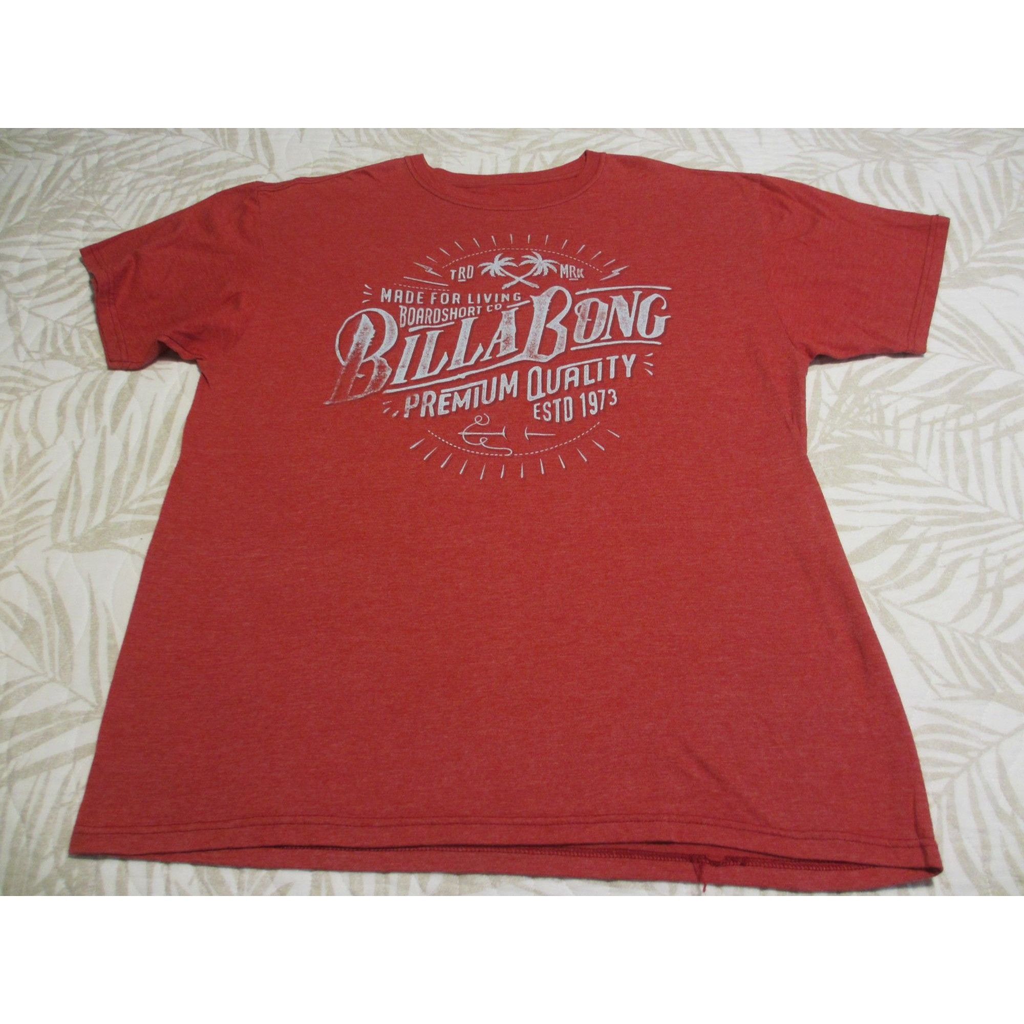 Billabong Billabong Mens Red Recycler Series Organic Cotton & Recycled Size US L / EU 52-54 / 3 - 1 Thumbnail