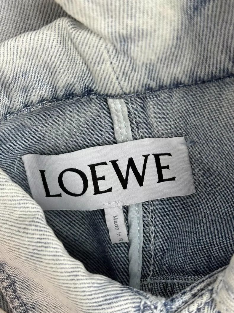 Loewe LOEWE Paula Ibiza patchwork printed denim jacket Size S / US 4 / IT 40 - 5 Thumbnail