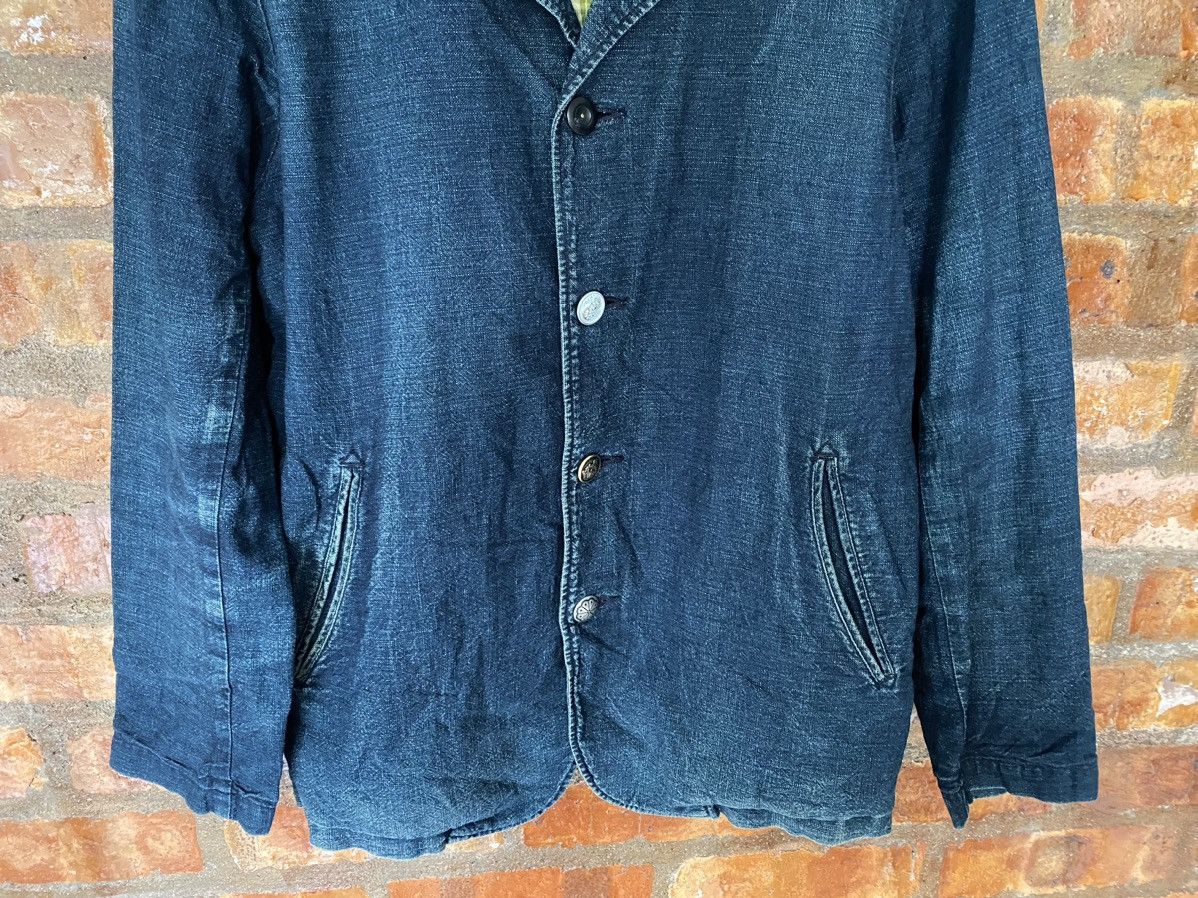 45rpm Iconic KATO indigo Faded Jacket Size US M / EU 48-50 / 2 - 4 Thumbnail