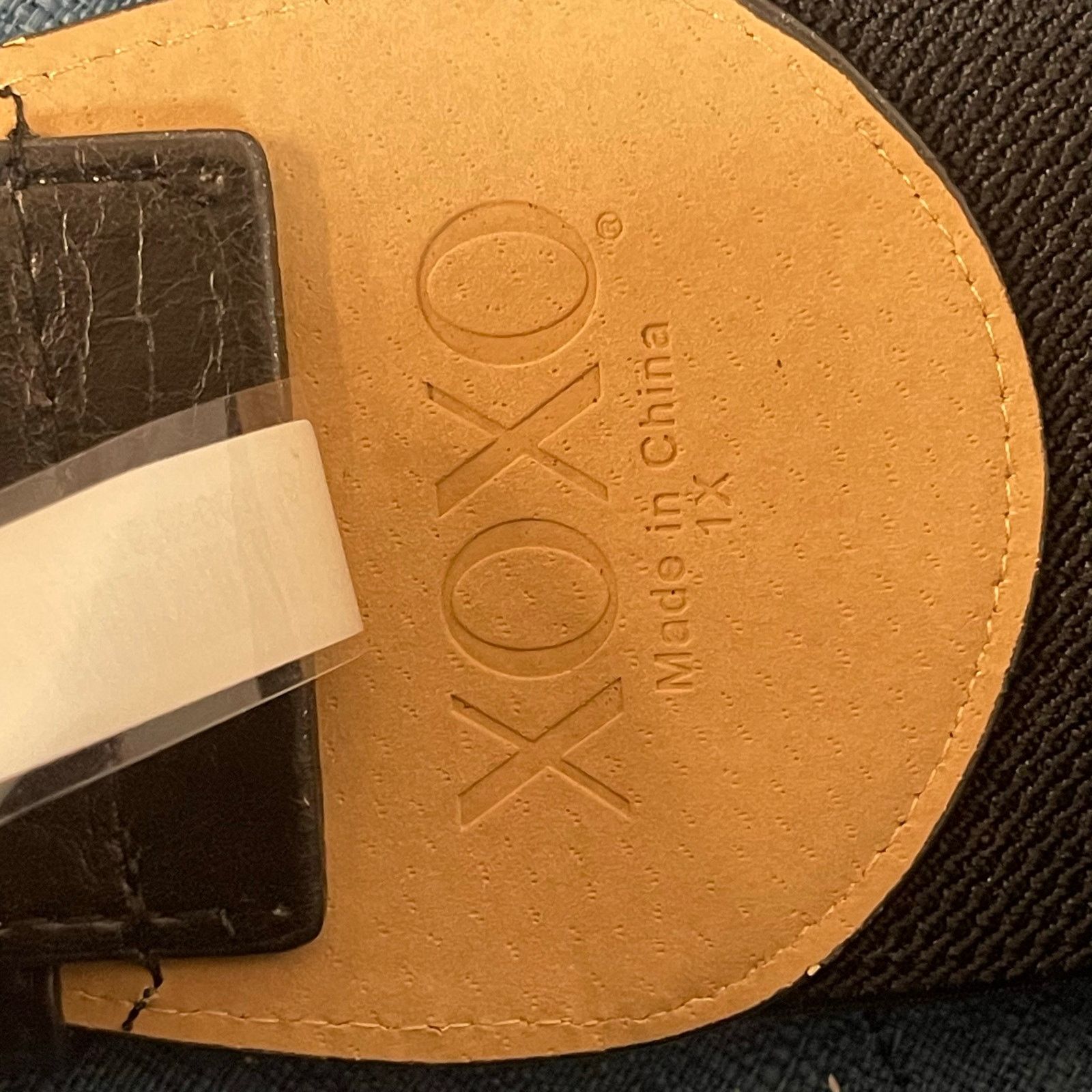 XOXO XOXO 1X Belt 00s 10s Y2K Black Stretch Bling Size ONE SIZE - 4 Thumbnail