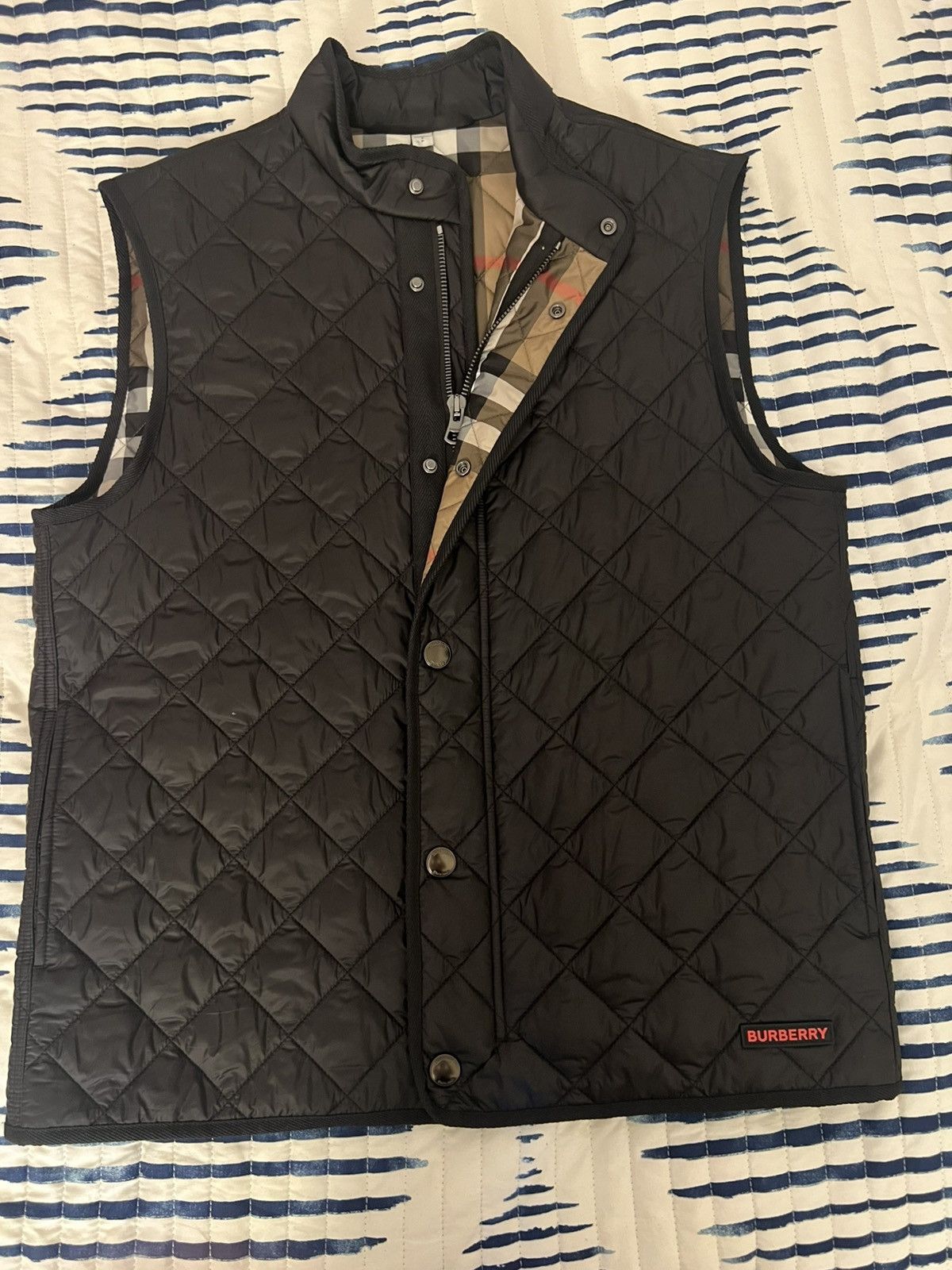 Burberry Burberry SS24 Black Vest Size US S / EU 44-46 / 1 - 4 Thumbnail