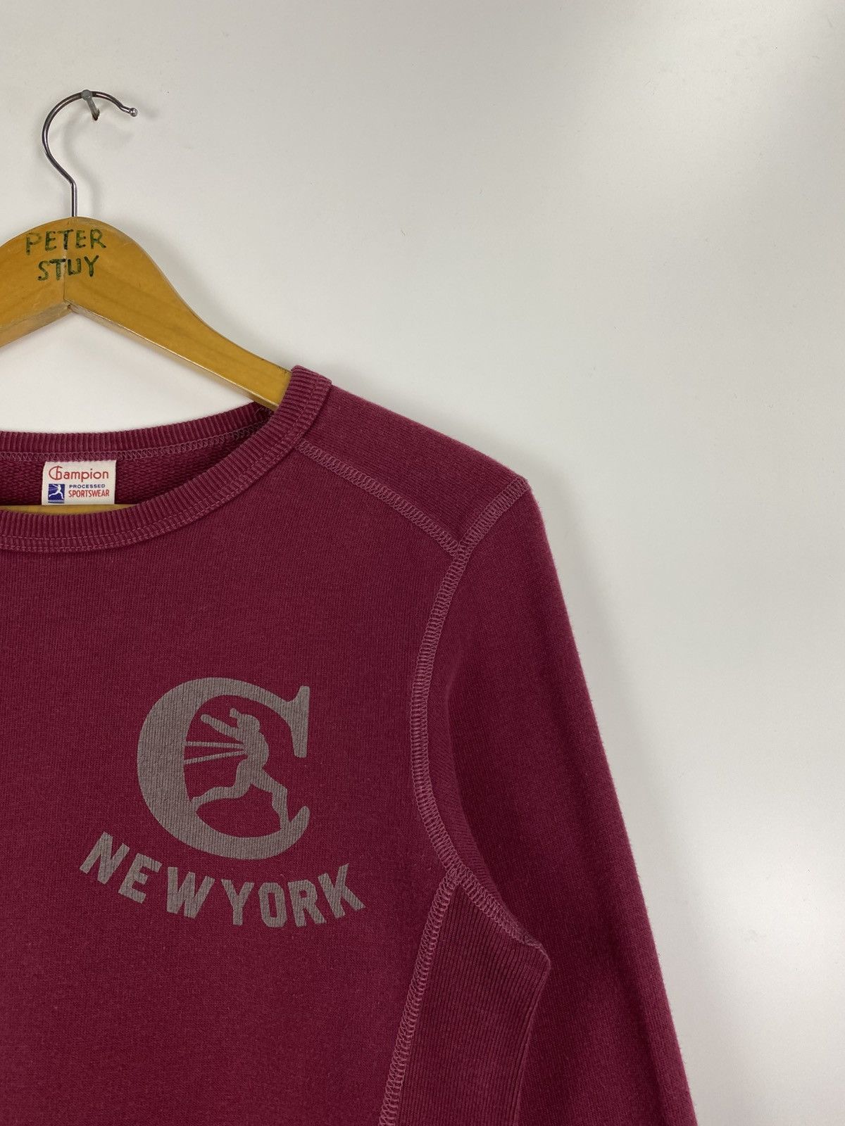 Champion × Vintage Vintage 90s Champions Sweatshirt Size S / US 4 / IT 40 - 7 Thumbnail