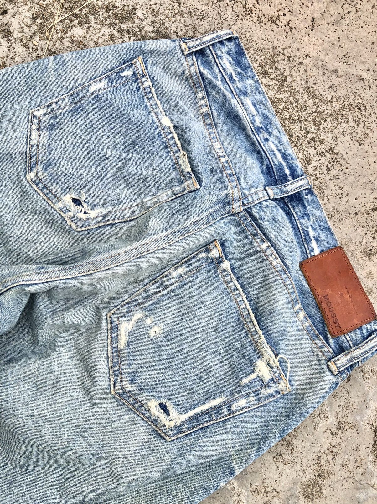 Japanese Brand JAPANESSE MOUSSY CROPPED JEANS Size US 28 / EU 44 - 7 Thumbnail