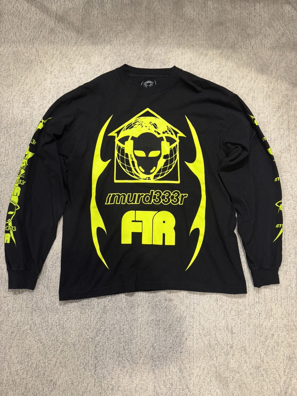 murd333r.fm Project GR x Murd333r.fm triple layered long sleeve