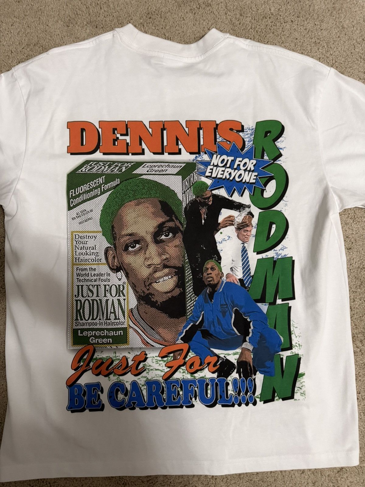 Vintage Dennis Rodman Tee Size US XL / EU 56 / 4 - 3 Thumbnail