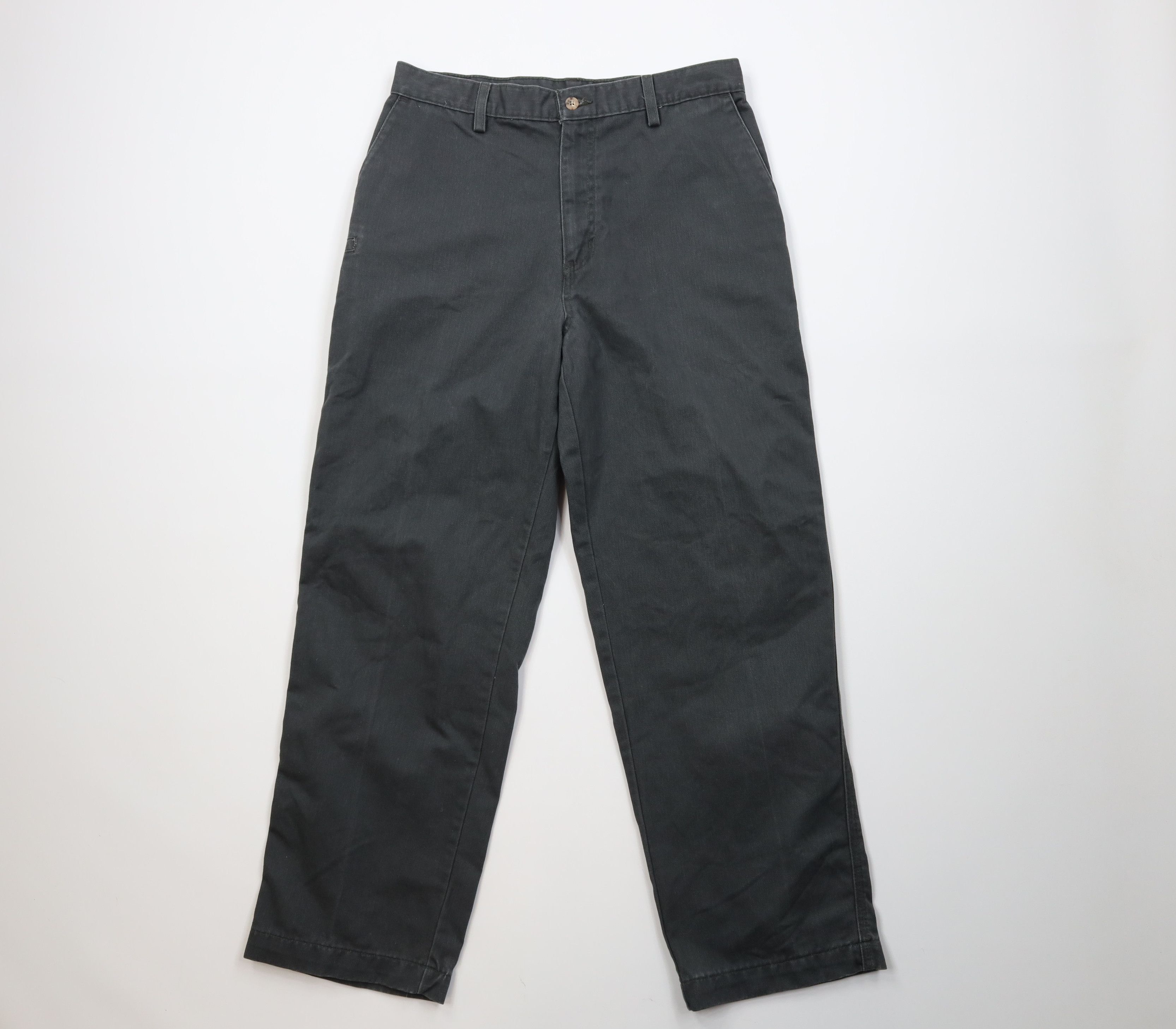 Carhartt Vintage 90s Carhartt Wide Leg Dungaree Pants Green Size US 32 / EU 48 - 1 Thumbnail