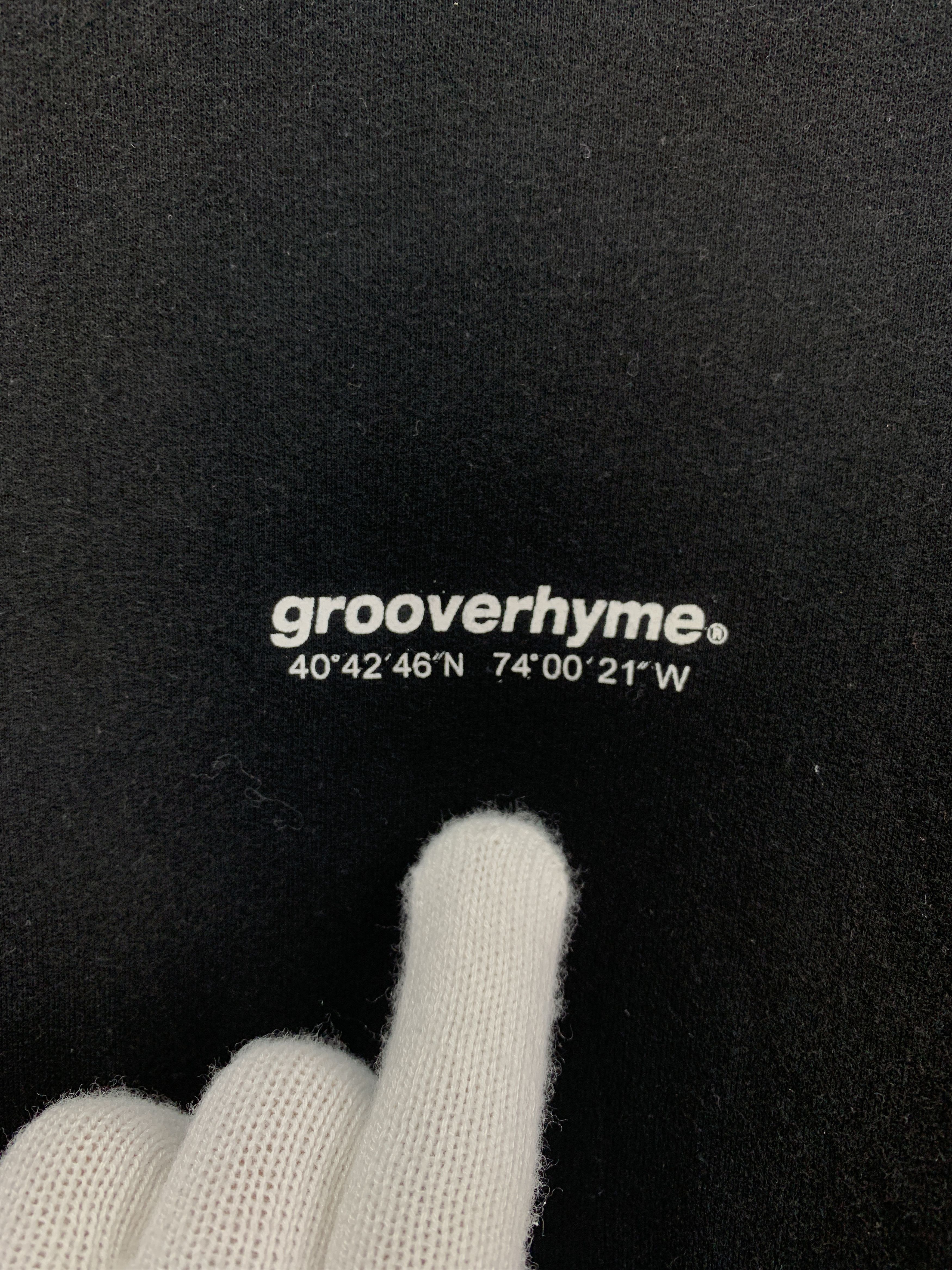 Japanese Brand GROOVERHYME Streetwear Crew Neck T Shirt #2243/20 Size US M / EU 48-50 / 2 - 5 Thumbnail
