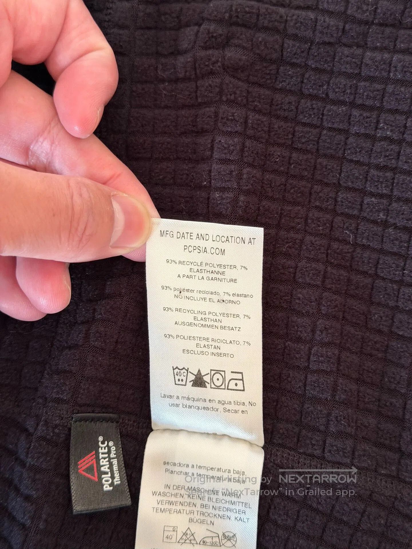 Patagonia Patagonia R1 Hooded Fleece Jacket Black. Size M / US 6-8 / IT 42-44 - 7 Thumbnail