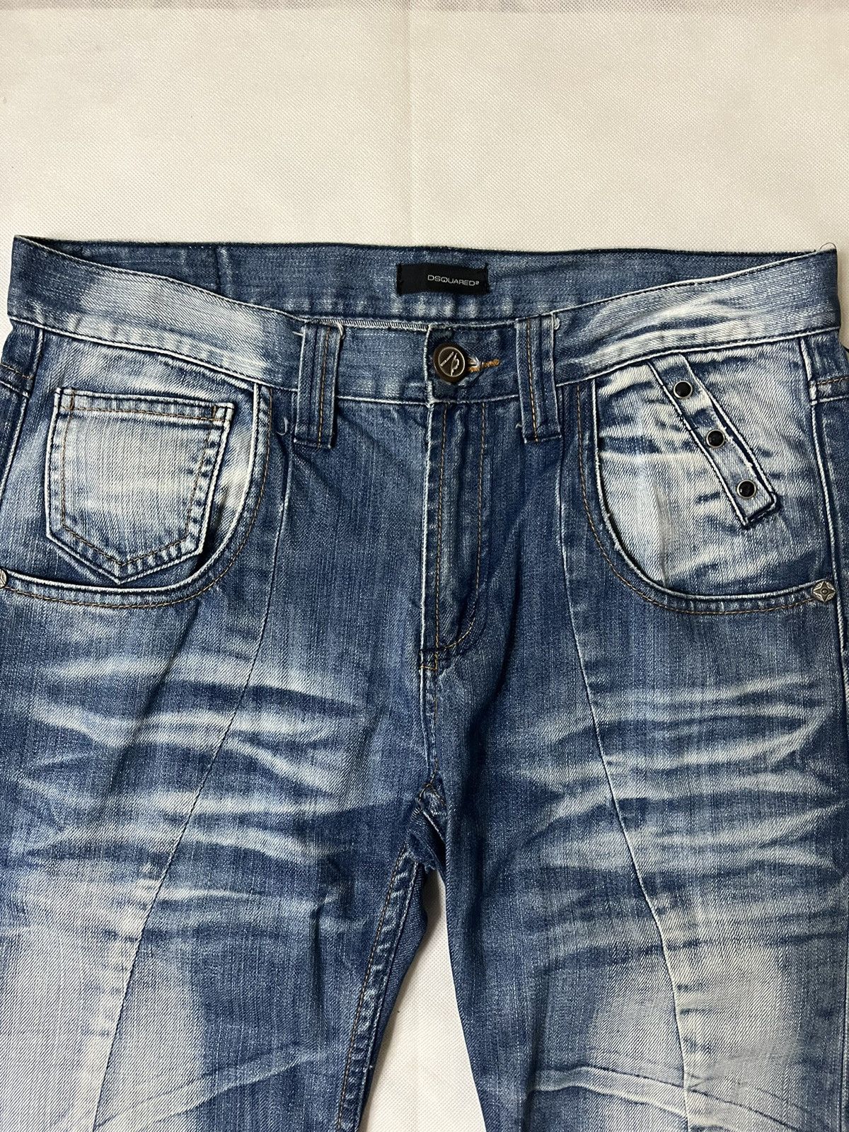 Dsquared2 Dsquared2 Vintage Denim Jeans Size US 35 - 4 Thumbnail