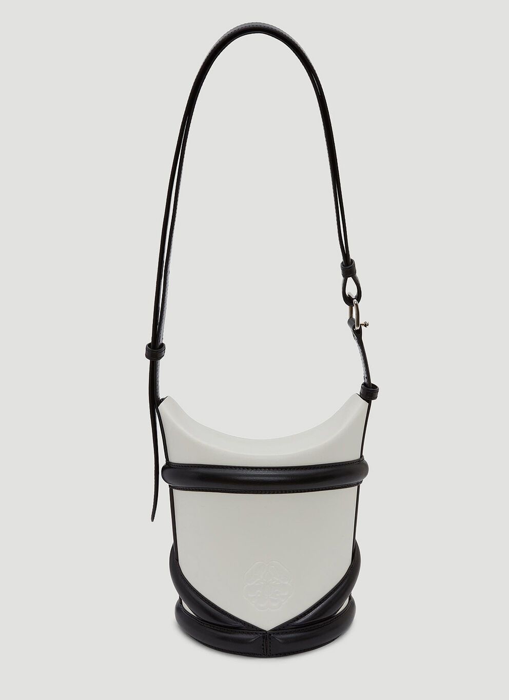 Alexander McQueen o1w1db10925 Size: OS/The Curve in Black/White Size ONE SIZE - 3 Thumbnail