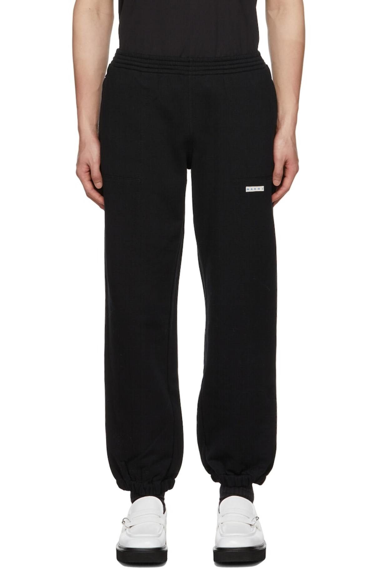 Marni o1y0225 Jogger & Sweatpant in Black Size US 30 / EU 46 - 1 Thumbnail