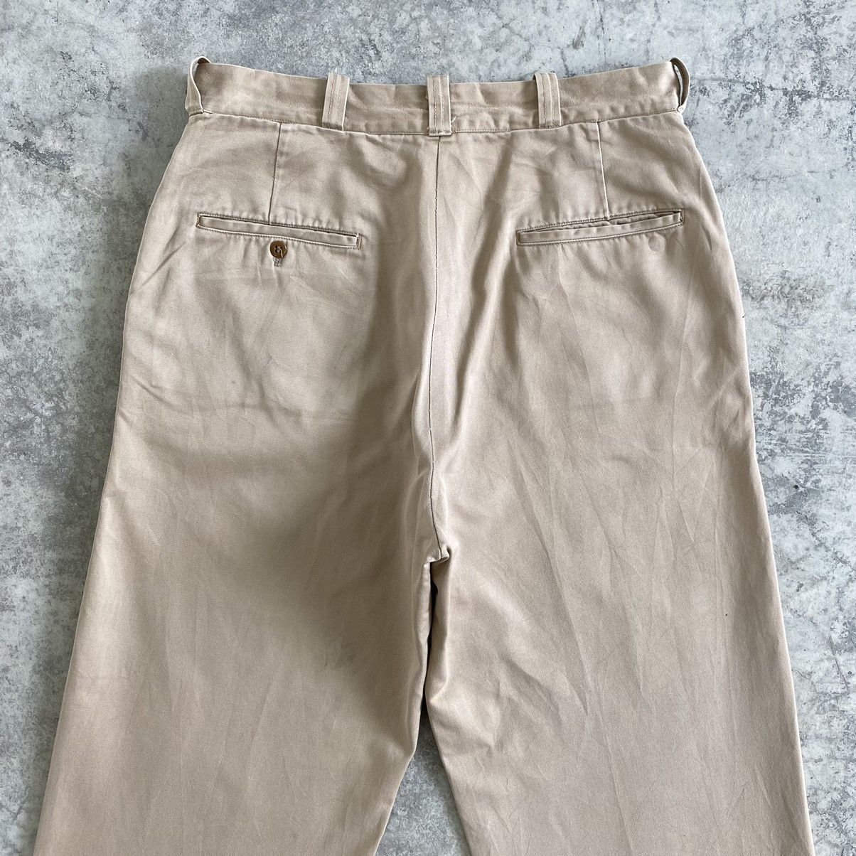 Buzz Rickson's VTG Buzz Rickson’s Made In Japan Baggy Chino Trousers Pants Size US 32 / EU 48 - 10 Thumbnail