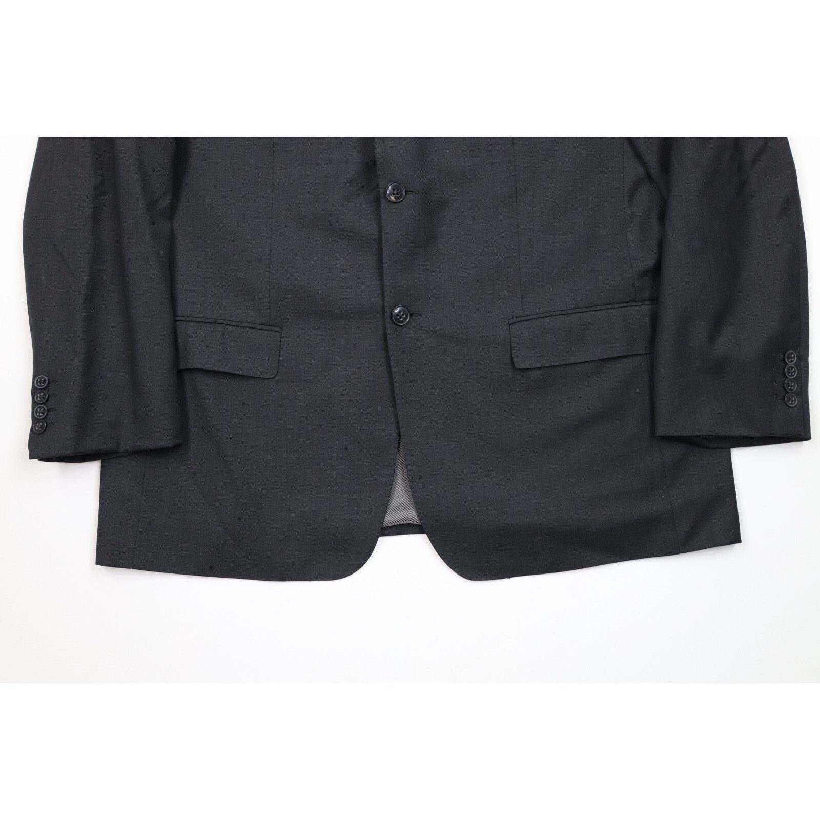 Vintage Vintage 90s Streetwear Super 140s Wool Cashmere Suit Size 46R - 4 Thumbnail