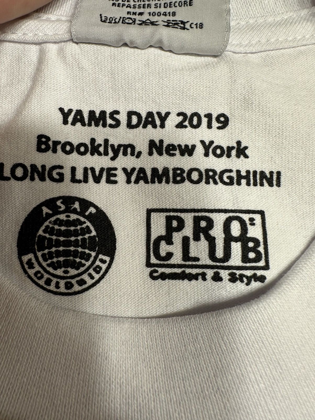 AWGE YAMS DAY EXCLUSIVE 2019 “STRIPPER” TEE BRAND NEW Small Size US S / EU 44-46 / 1 - 3 Thumbnail