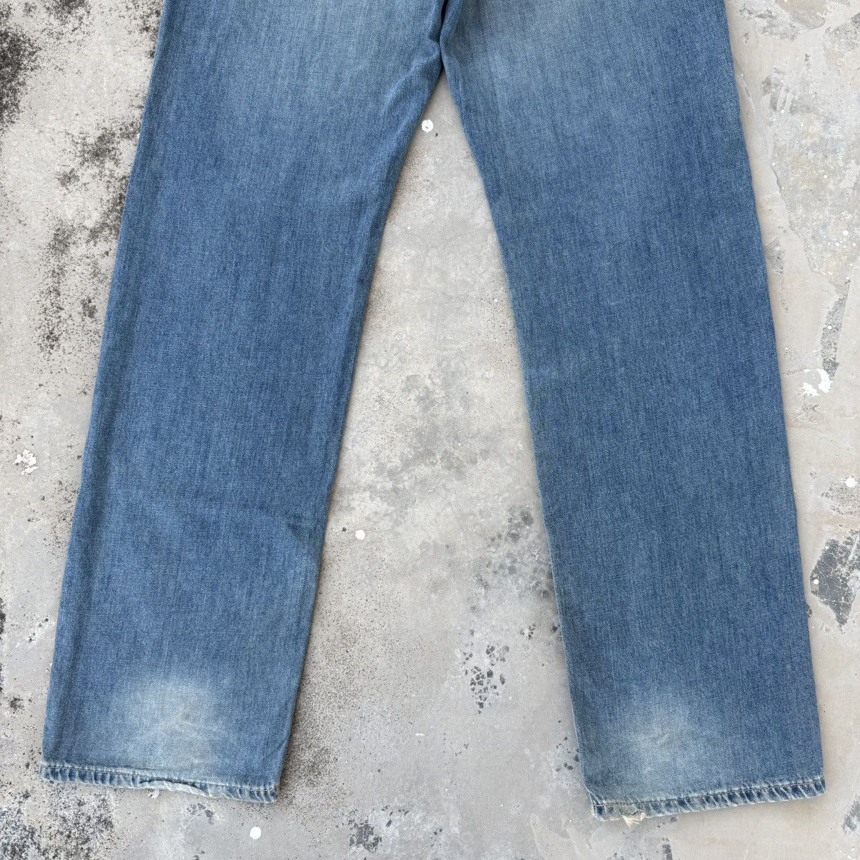 Edwin Vintage Edwin Faded Blue Denim Jean Pants W35 Size US 35 - 12 Thumbnail
