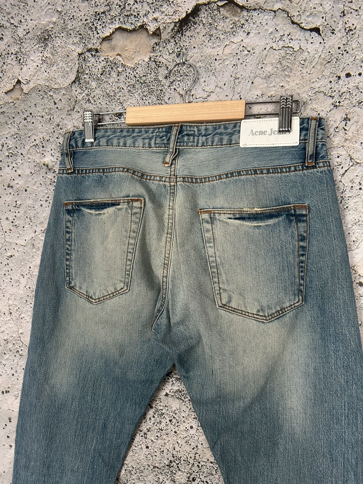 Acne Studios Vintage Acne Jeans Hug Fletch Denim 90s Grunge Punk Rock Size US 27 - 4 Thumbnail