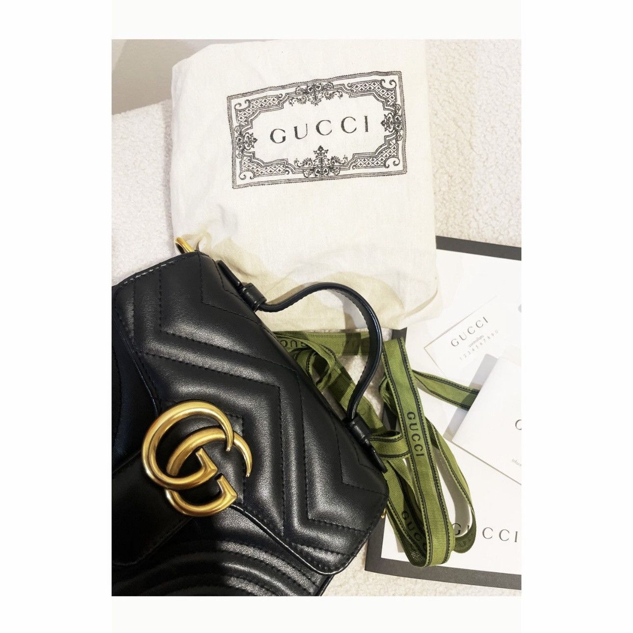 Gucci GG Marmont mini top handle bag Size ONE SIZE - 15 Thumbnail