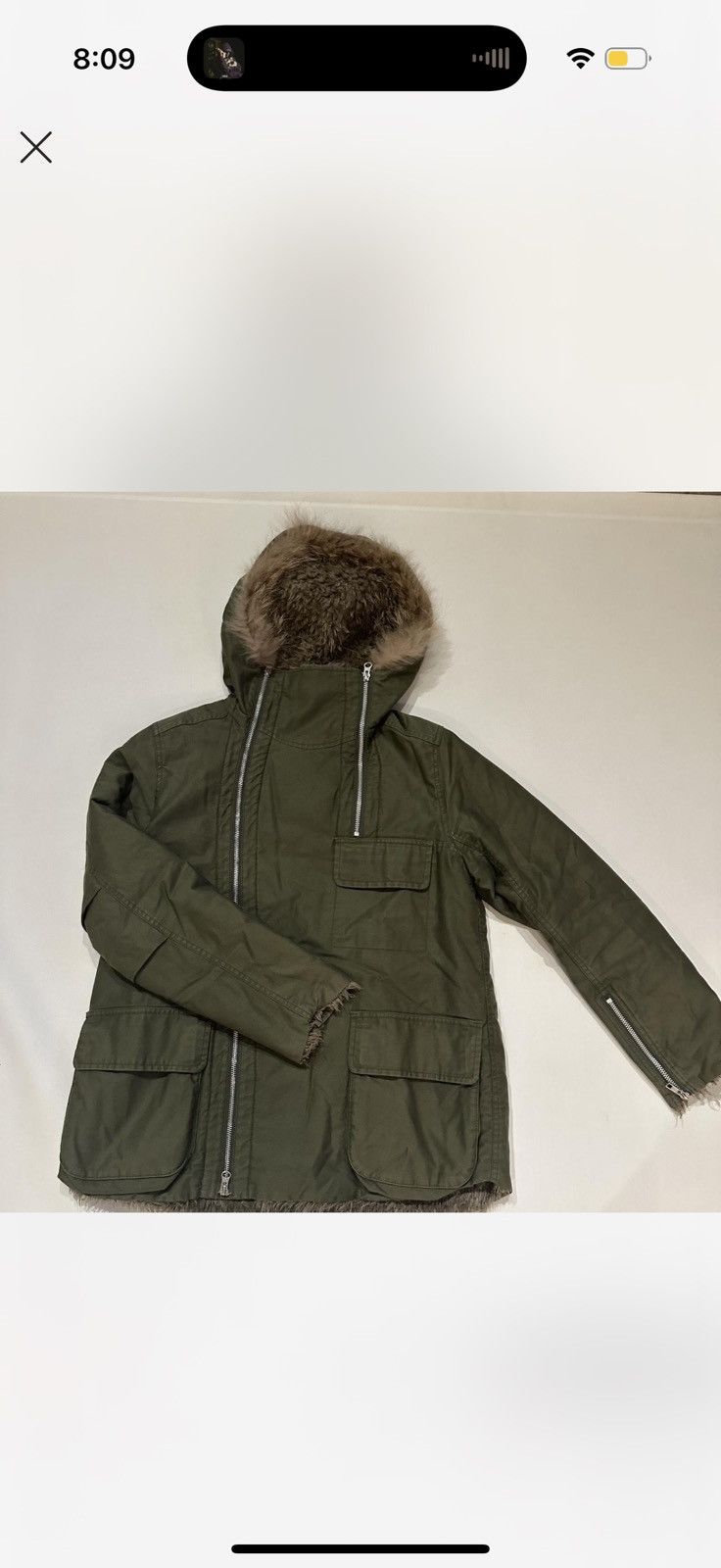 CABANE de ZUCCa Cabane de zucca fur lined Olive green parka Size US M / EU 48-50 / 2 - 1 Preview