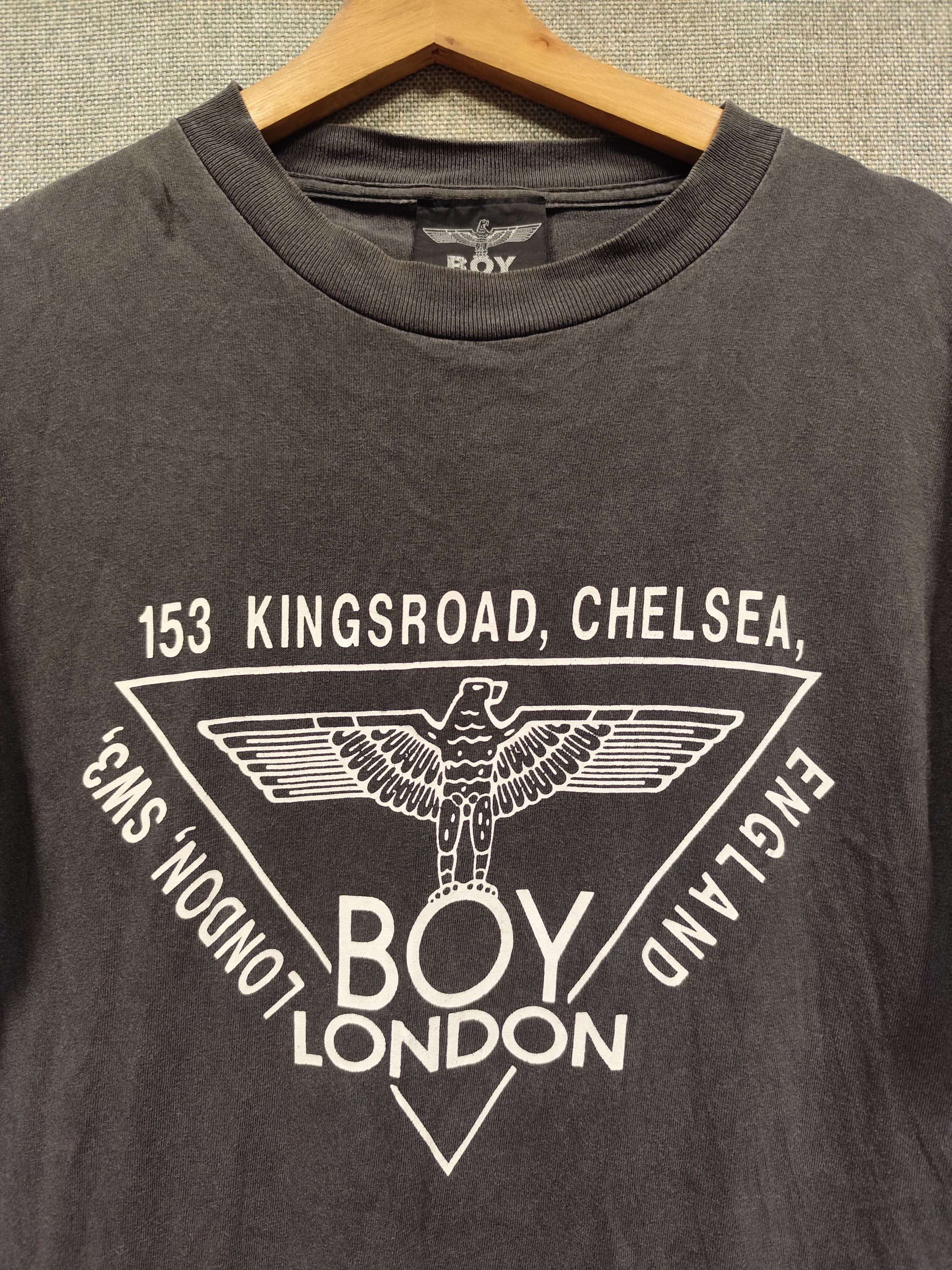 Boy London Vintage 90s t shirt Boy London 153 kingsroad chelsea england Size US M / EU 48-50 / 2 - 2 Thumbnail