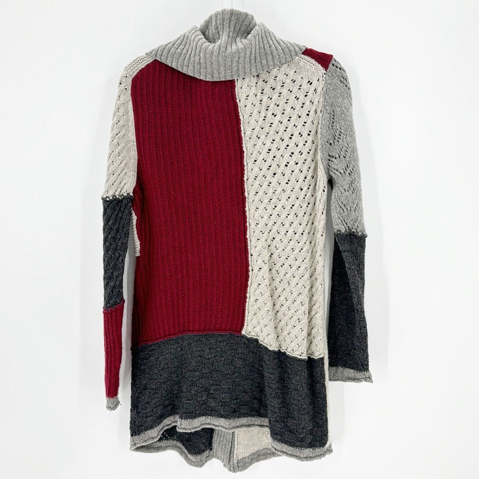Other Bob Limley AKA wool longline cardigan lagenlook quirky artsy Size M / US 6-8 / IT 42-44 - 2 Thumbnail