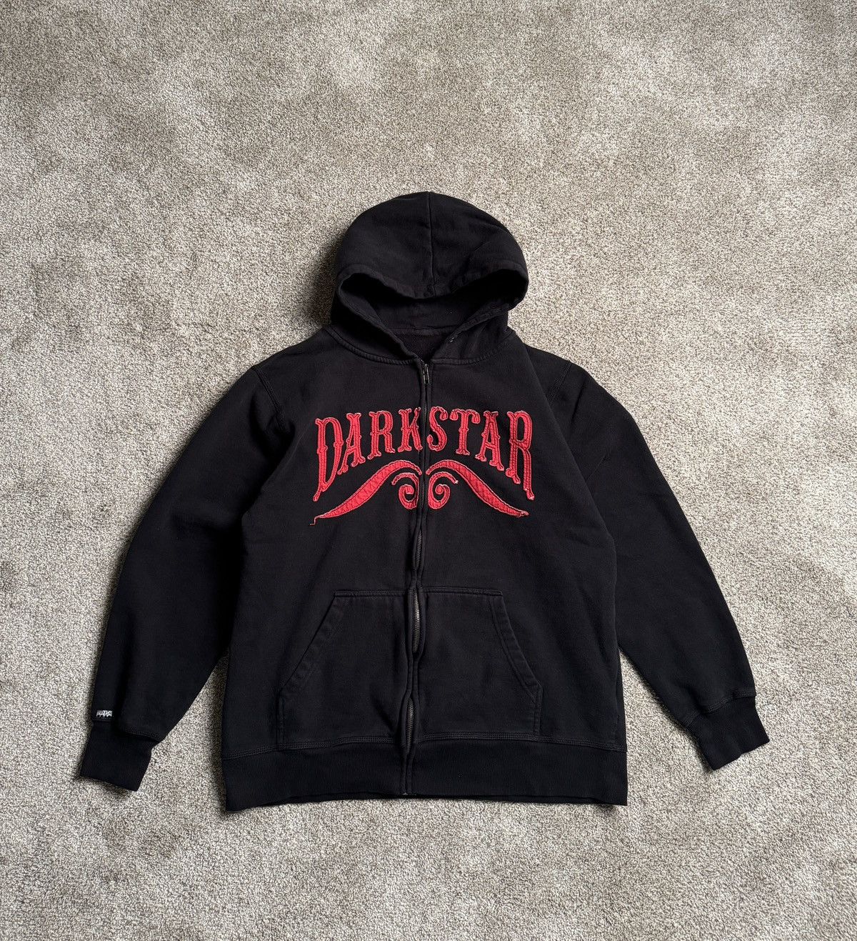 Other BLACK DARK STAR PATCHWORK ZIP UP HOODIE Size US M / EU 48-50 / 2 - 1 Thumbnail