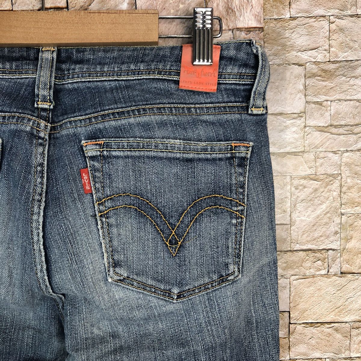 Levi's Levis Ladies Blue Disstressed Denim Pants #A606 Size 29" - 18 Thumbnail