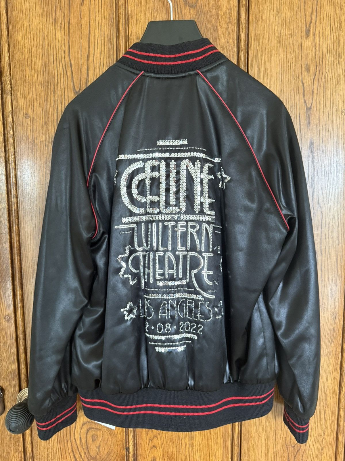Celine × Hedi Slimane $6.5k FW23 Celine The Wiltern embroidered teddy jacket Hedi Size US S / EU 44-46 / 1 - 1 Thumbnail