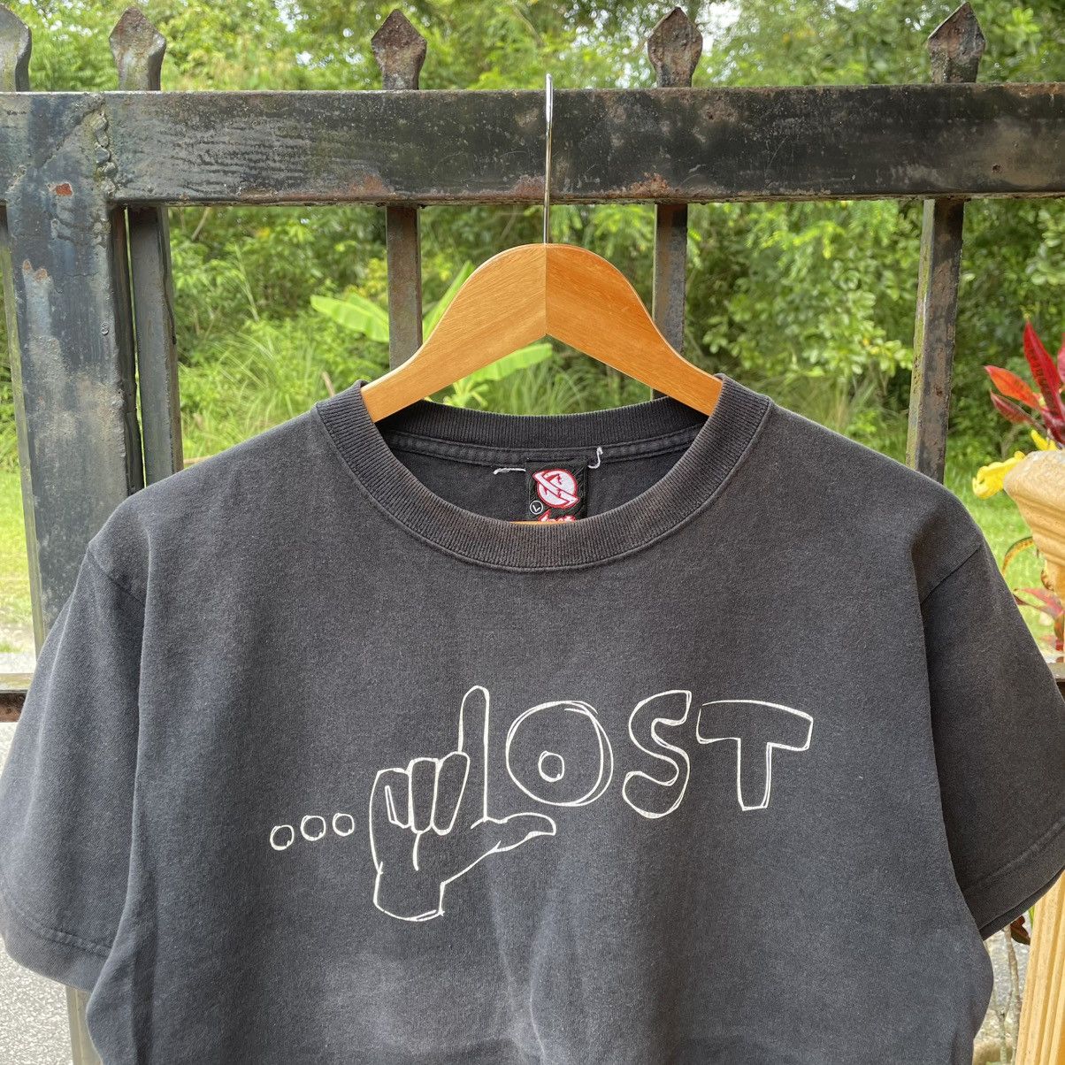 Lost Enterprises 🔥Vintage 90s Lost Skateboard Big Spellout Sun Faded Tee Size US L / EU 52-54 / 3 - 4 Thumbnail