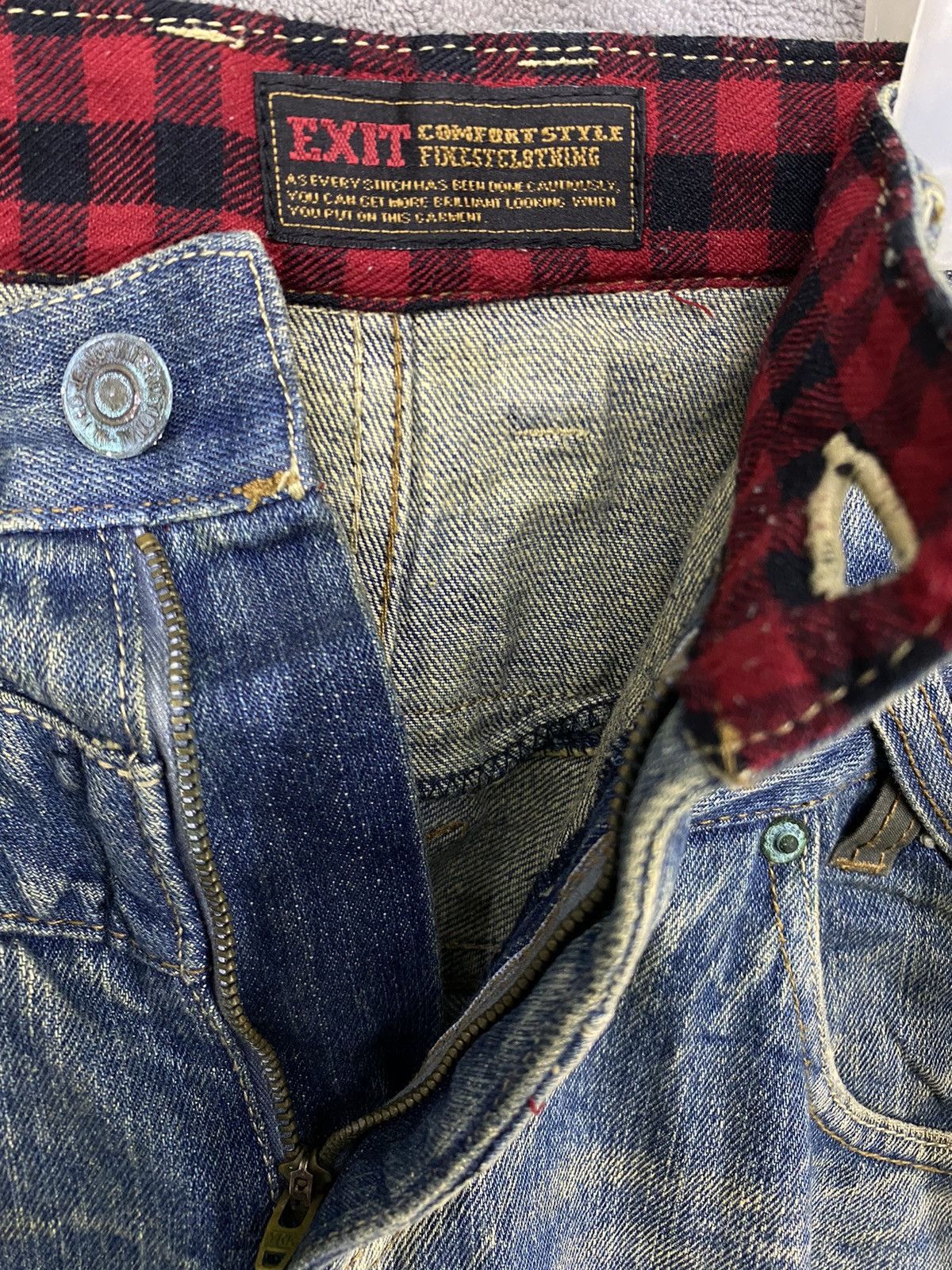 Hysteric Glamour ⚡️Vintage Exit Comfort Flared Jean Ispired Junya Watanabe Size US 32 / EU 48 - 9 Thumbnail