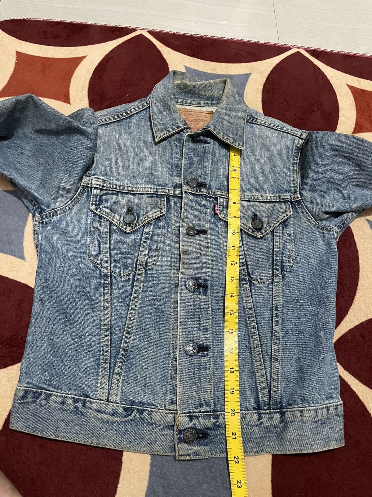 Levi's Levis Big E 71557denim Jacket Size US S / EU 44-46 / 1 - 13 Thumbnail