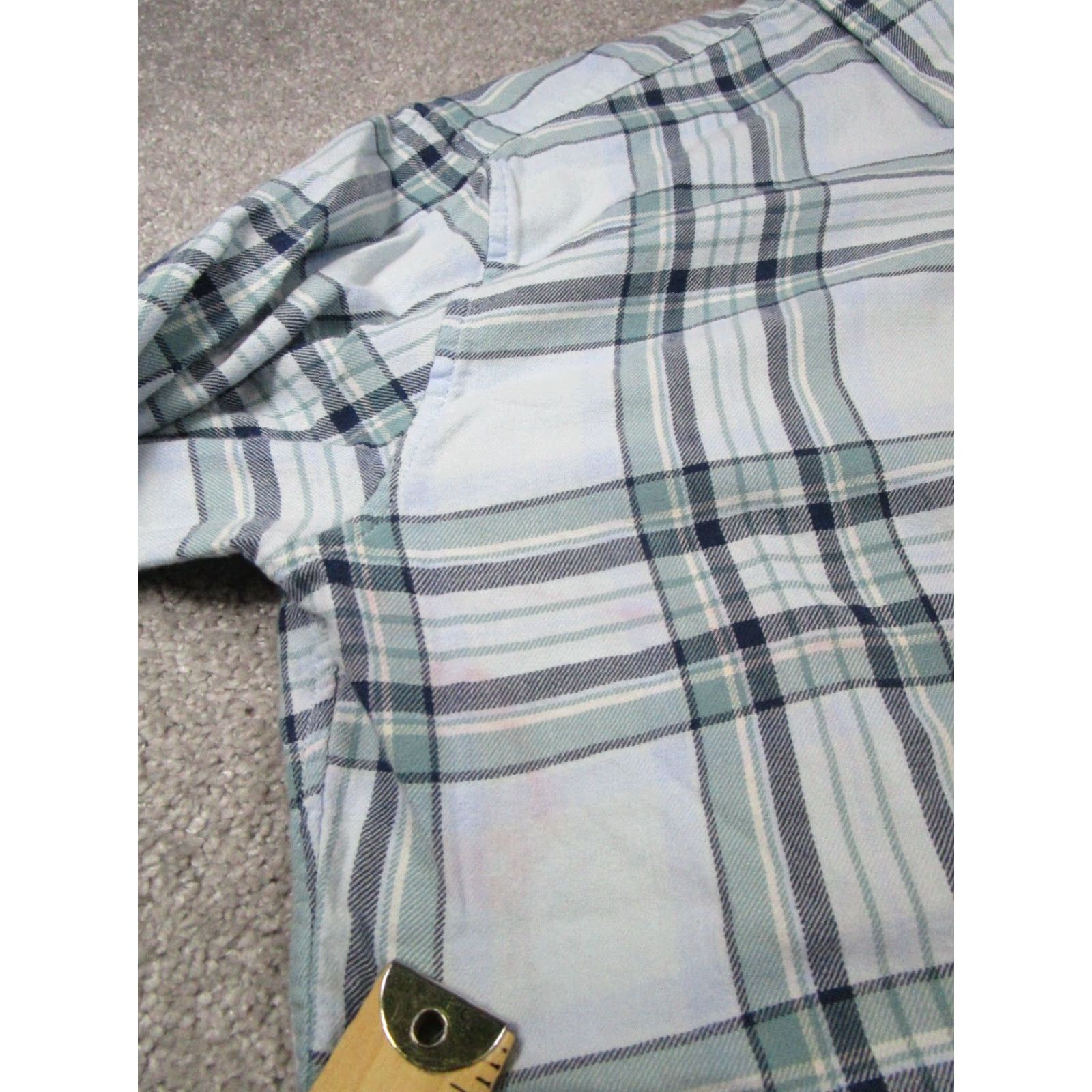 Bonobos Bonobos Shirt Mens M Blue Green Cotton Button-Up Long Sleeve Slim Size US M / EU 48-50 / 2 - 5 Thumbnail