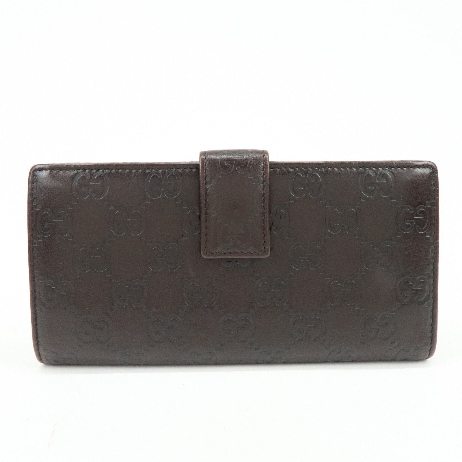 Gucci Gucci Guccissima Leather Long Wallet Brown Size ONE SIZE - 2 Thumbnail