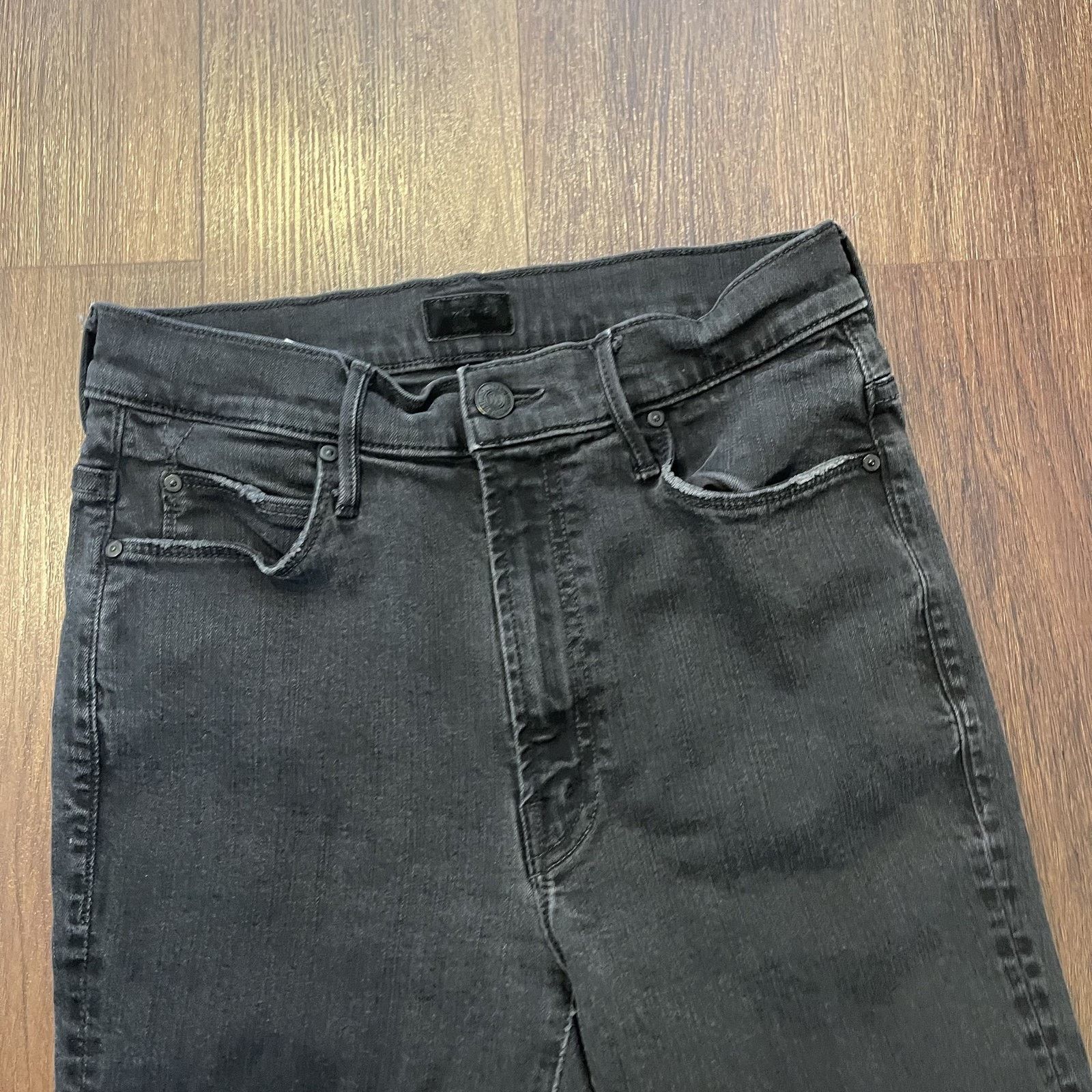 MOTHER Mother Jeans 27 Stunner Zip Ankle Step Fray Not Guilty Denim Size 27" / US 4 / IT 40 - 6 Thumbnail