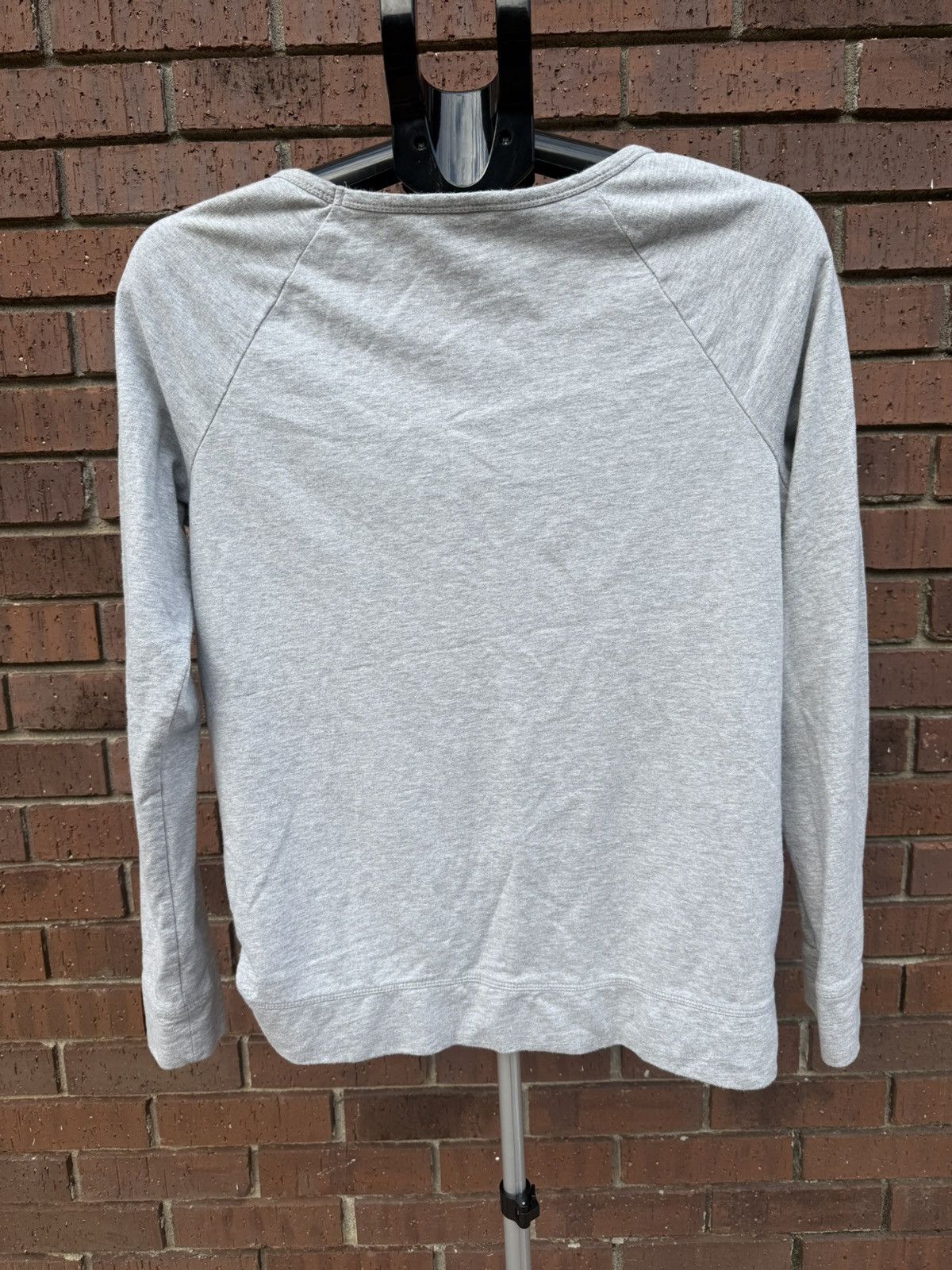 Other Crown & Ivy Zebra Embroidered Long Sleeve Top Gray Embellish Size M / US 6-8 / IT 42-44 - 5 Thumbnail