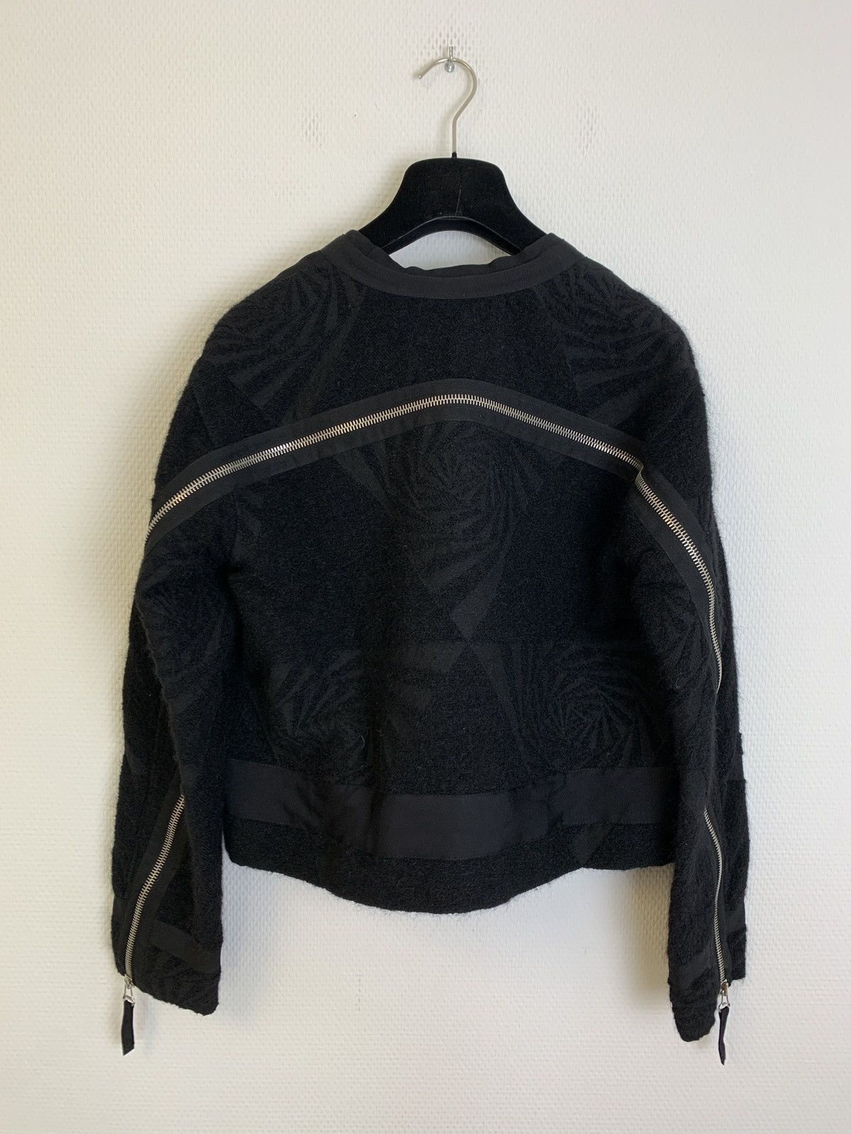 Dries Van Noten back zip bomber black Size US M / EU 48-50 / 2 - 2 Thumbnail